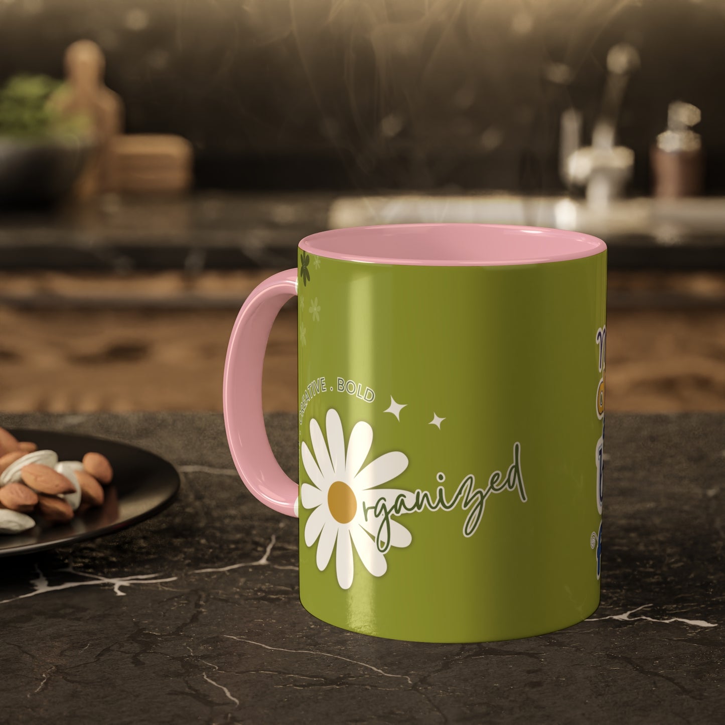 Copy of YELLOW Mug - Cozy . Creative . Bold . Organized