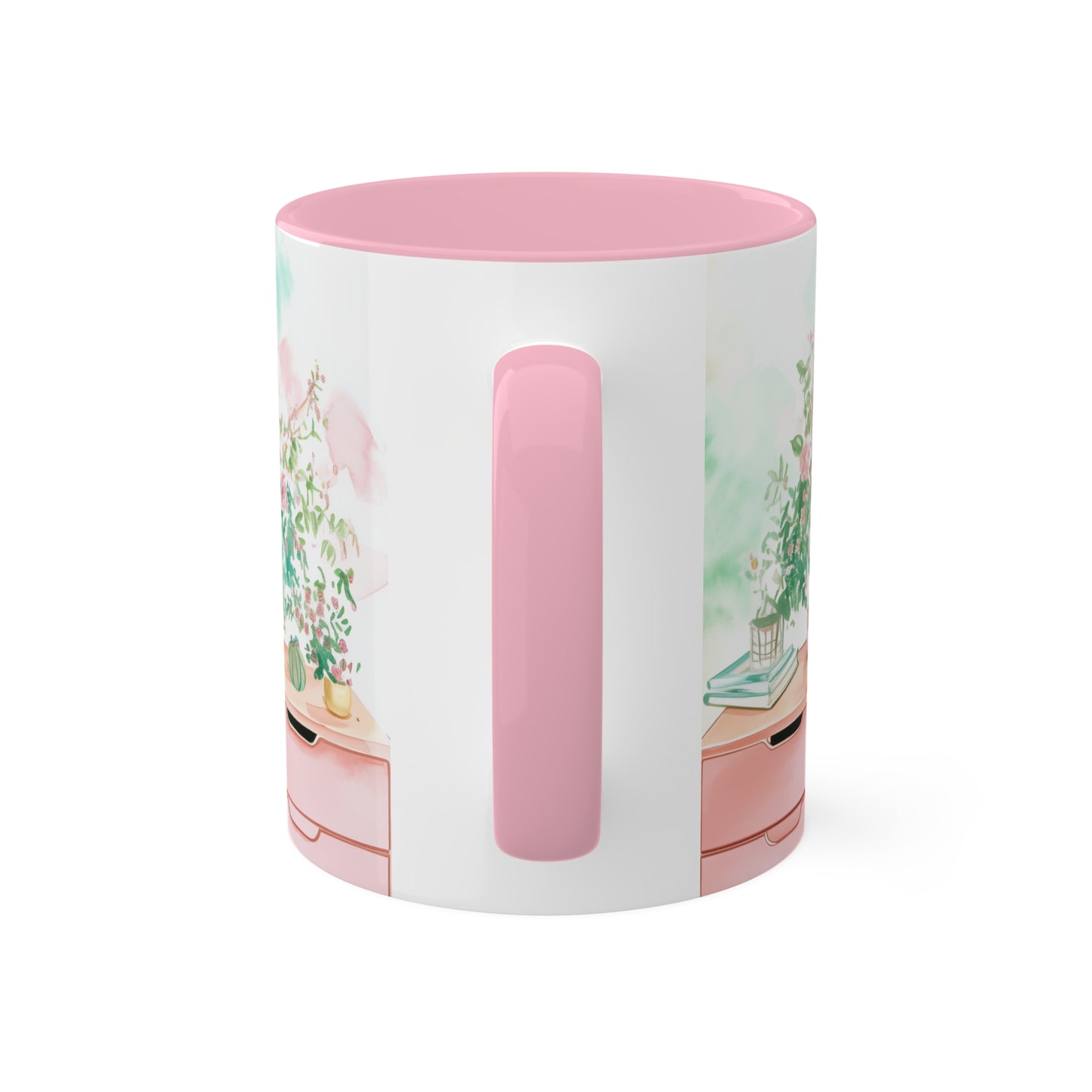 Pink Worksplace Mug - Cozy . Creative . Bold . Organized