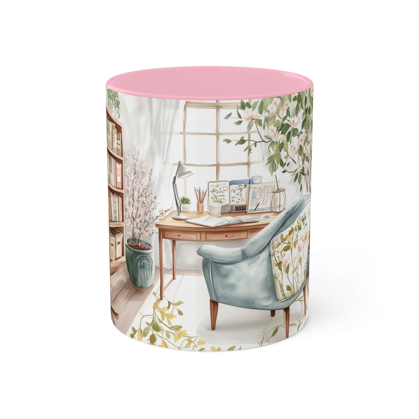 Blue Workplace Mug - Cozy . Creative . Bold . Organized