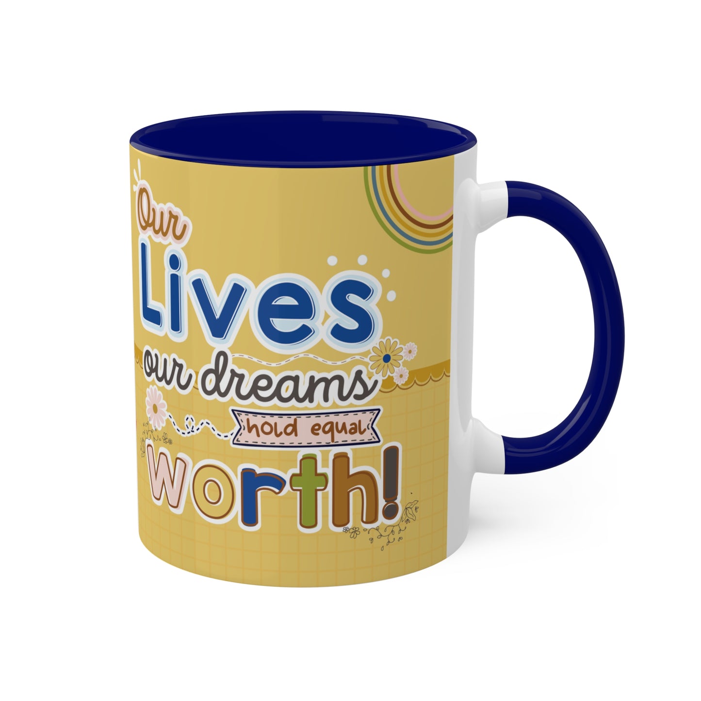 Our Live Mug - Cozy . Creative . Bold . Organized