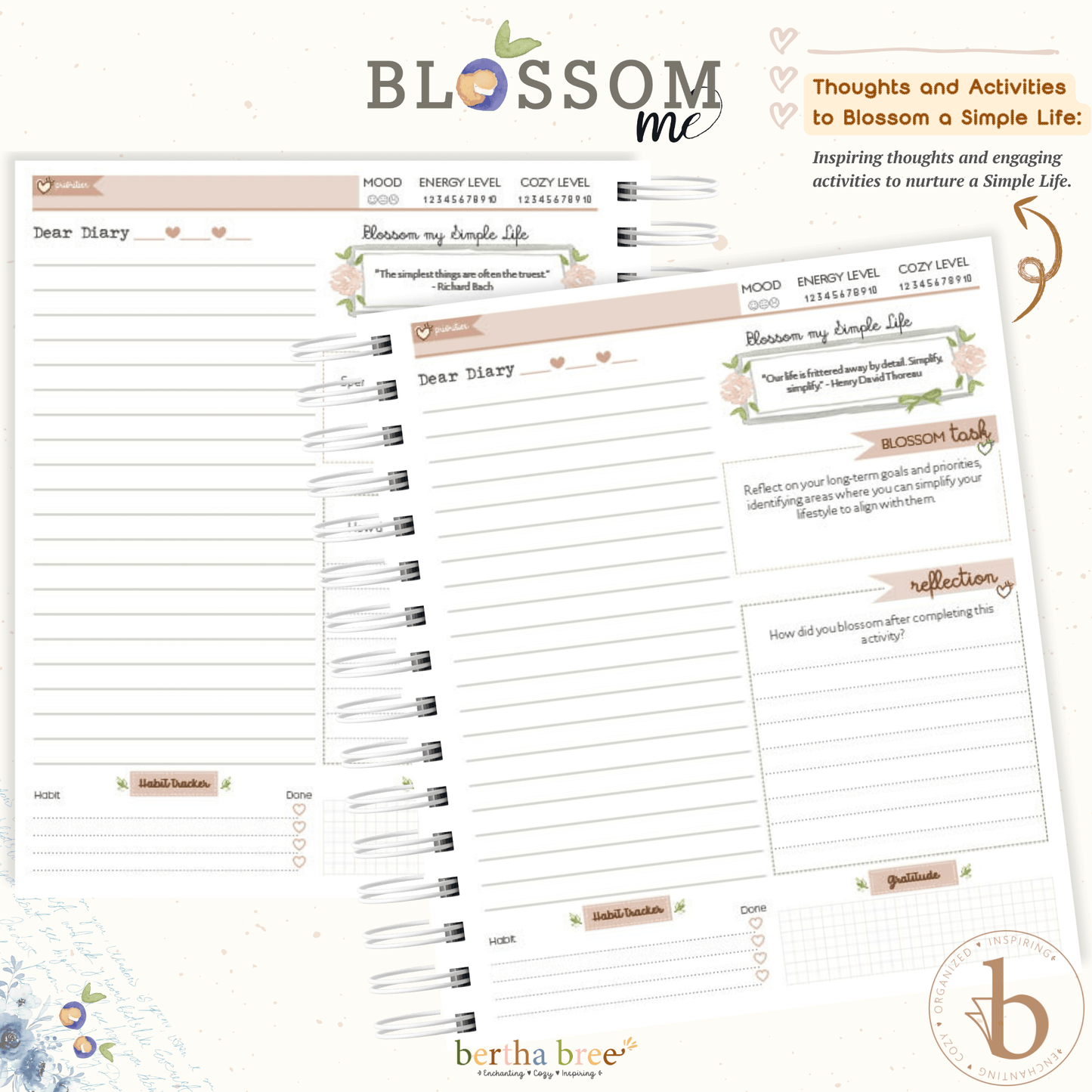 BLOSSOM ME DIARY MISS ROBBINS