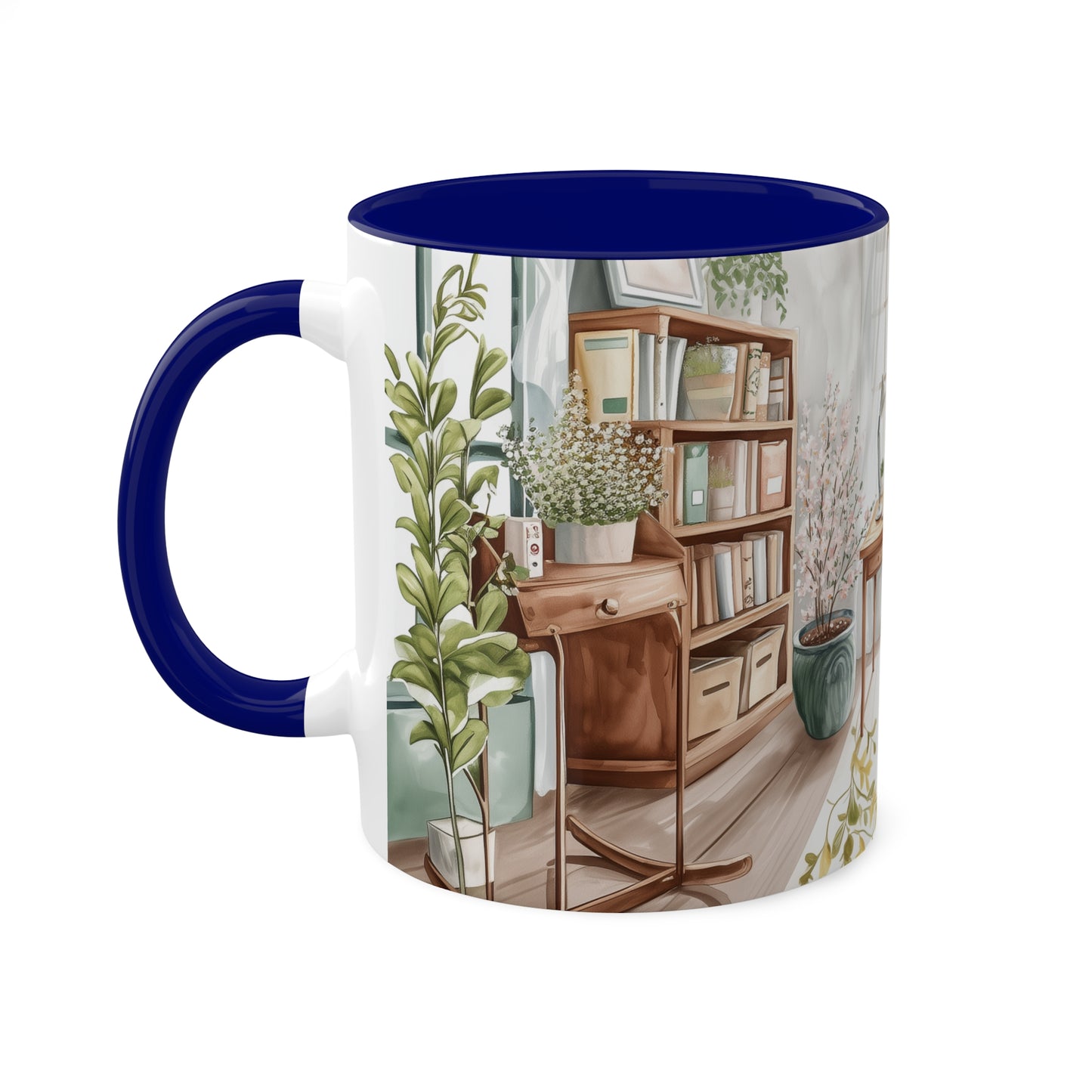 Blue Workplace Mug - Cozy . Creative . Bold . Organized