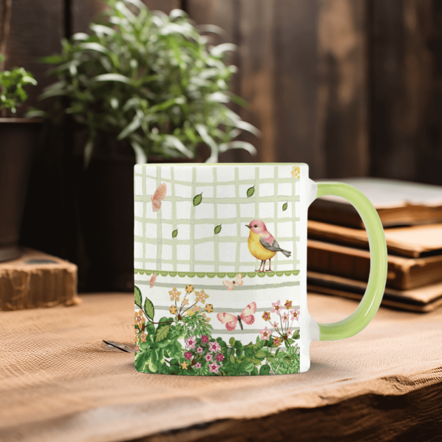 BLOSSOM ME REGINA GARHOYA MUG