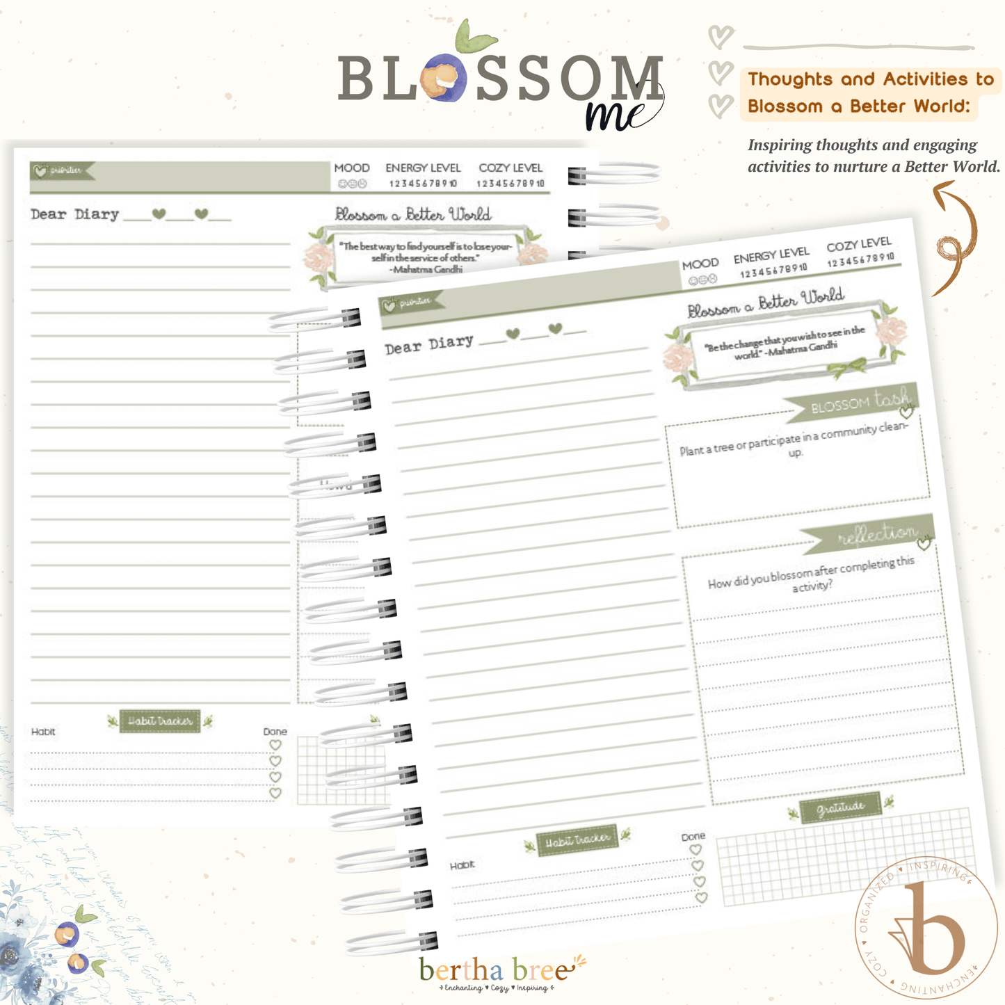 BLOSSOM ME DIARY MISS ROBBINS