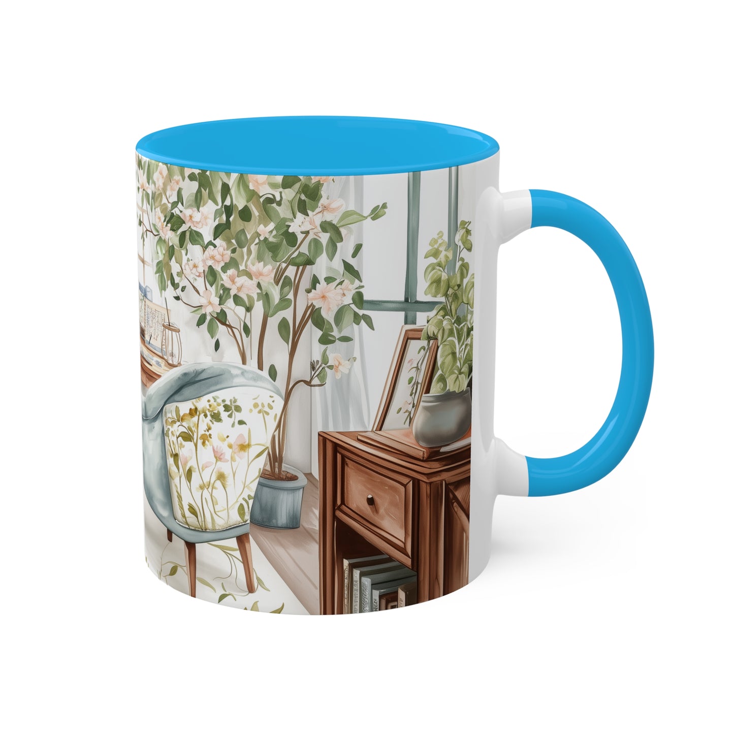 Blue Workplace Mug - Cozy . Creative . Bold . Organized