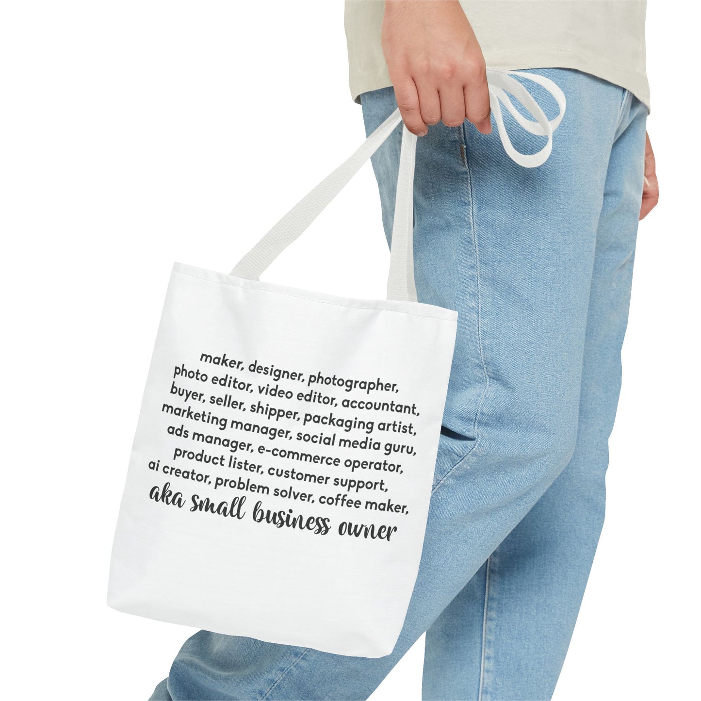 SMALL BIZ LIFE TOTE BAG - MAKER