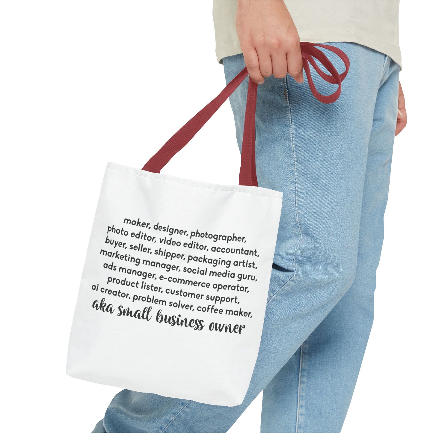 SMALL BIZ LIFE TOTE BAG - MAKER