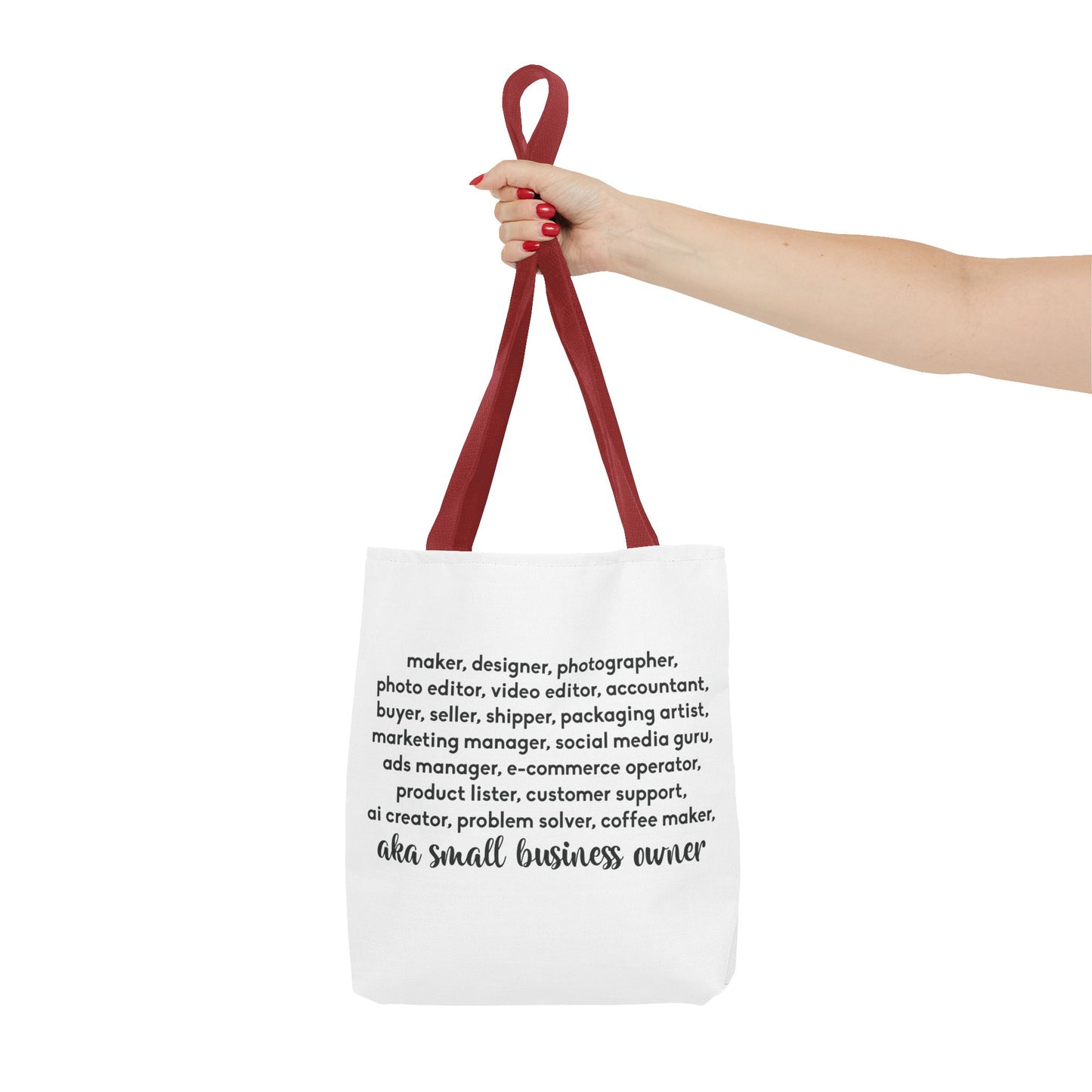 SMALL BIZ LIFE TOTE BAG - MAKER