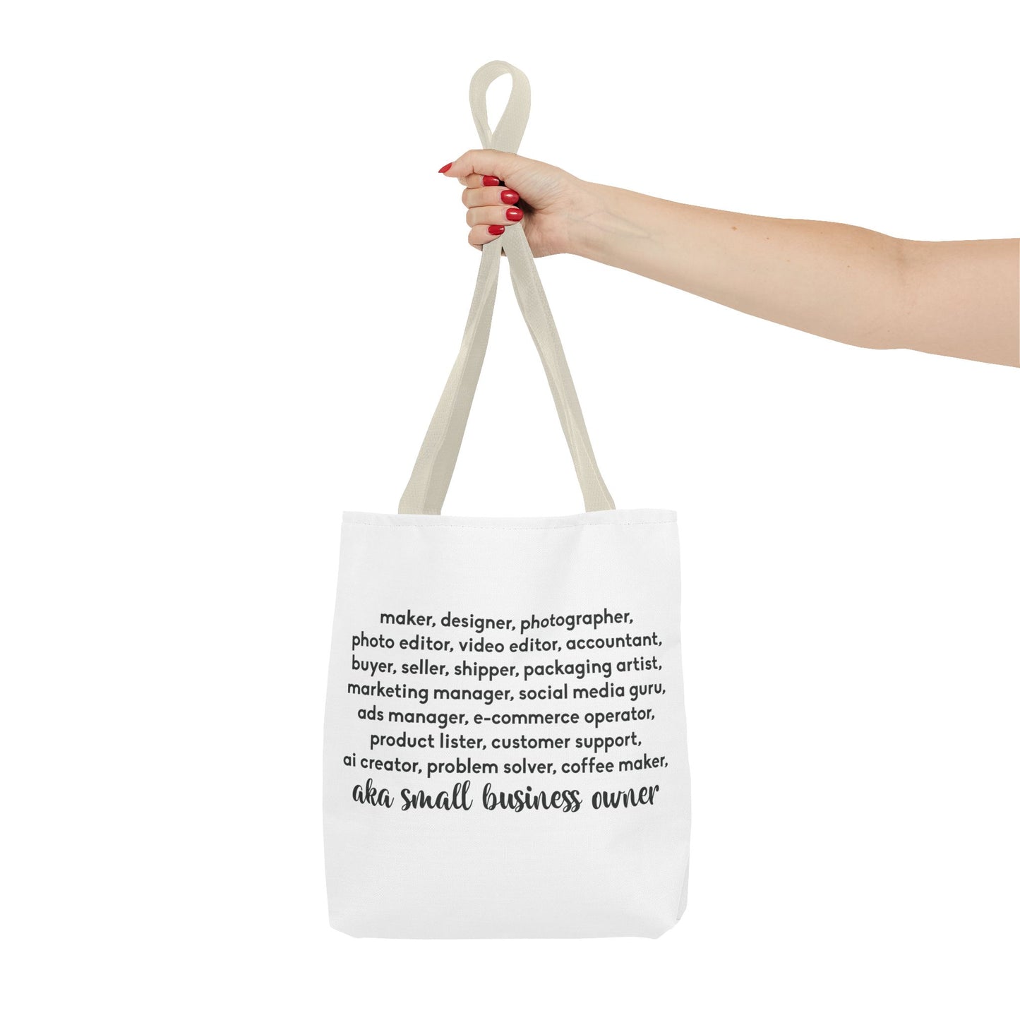 SMALL BIZ LIFE TOTE BAG - MAKER