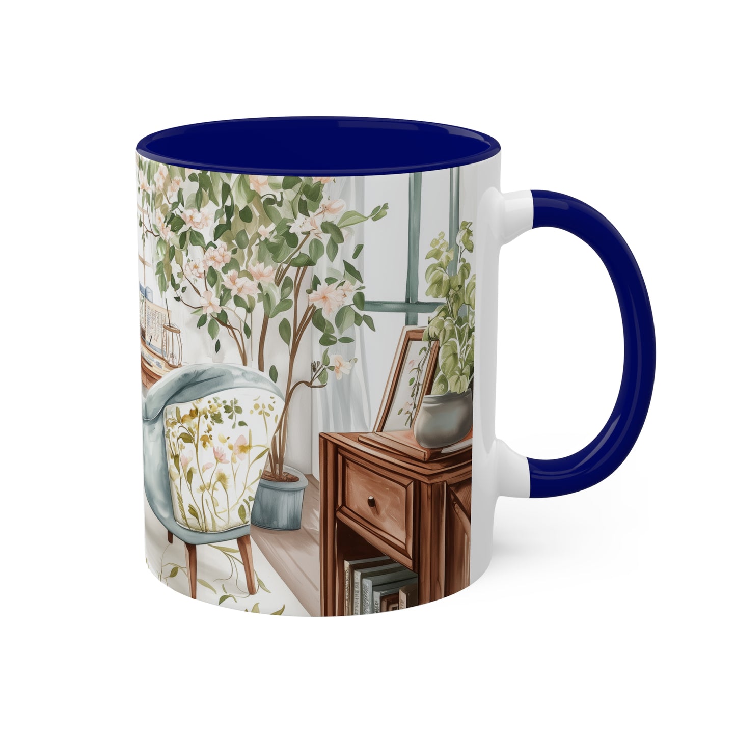 Blue Workplace Mug - Cozy . Creative . Bold . Organized