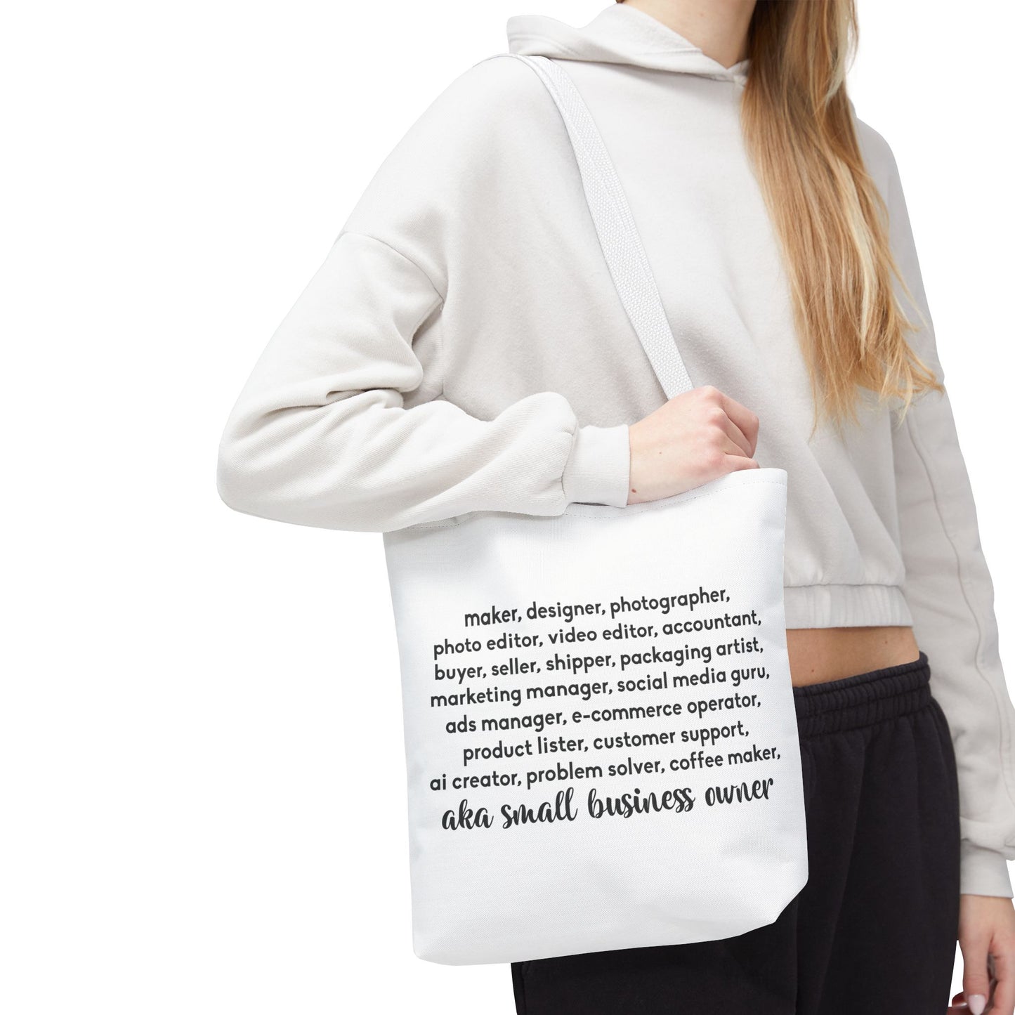 SMALL BIZ LIFE TOTE BAG - MAKER