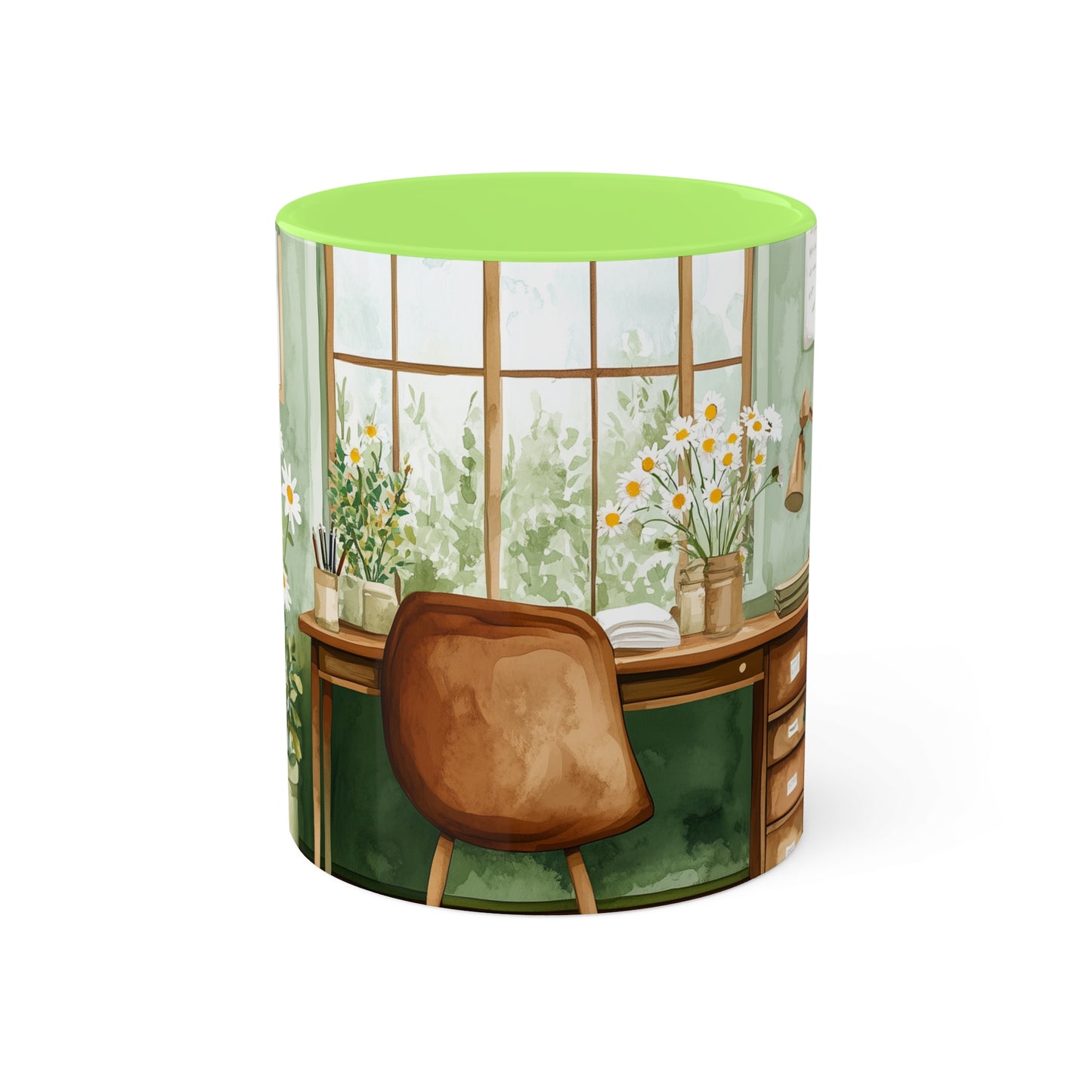 Green Workspace - Cozy . Creative . Bold . Organized