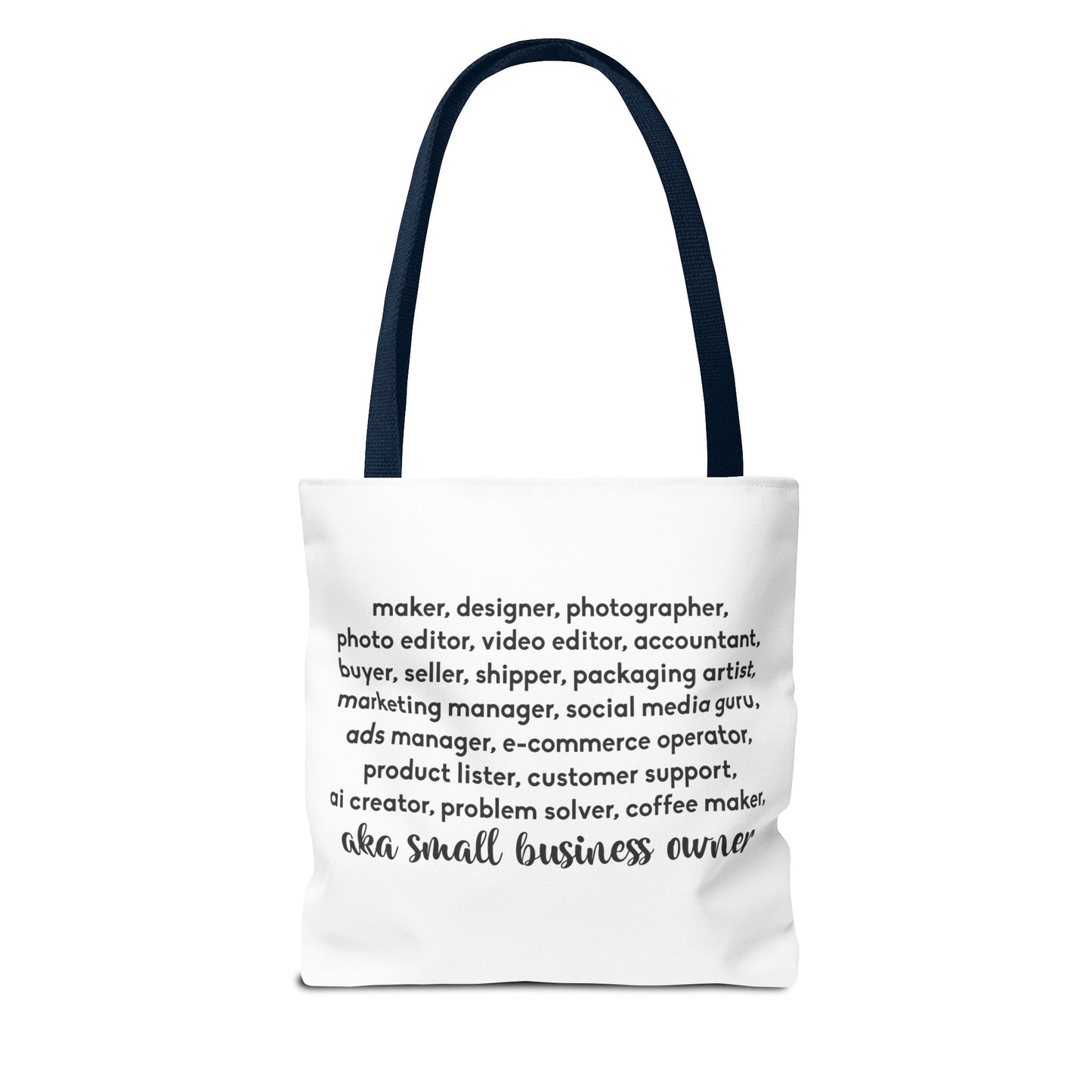 SMALL BIZ LIFE TOTE BAG - MAKER