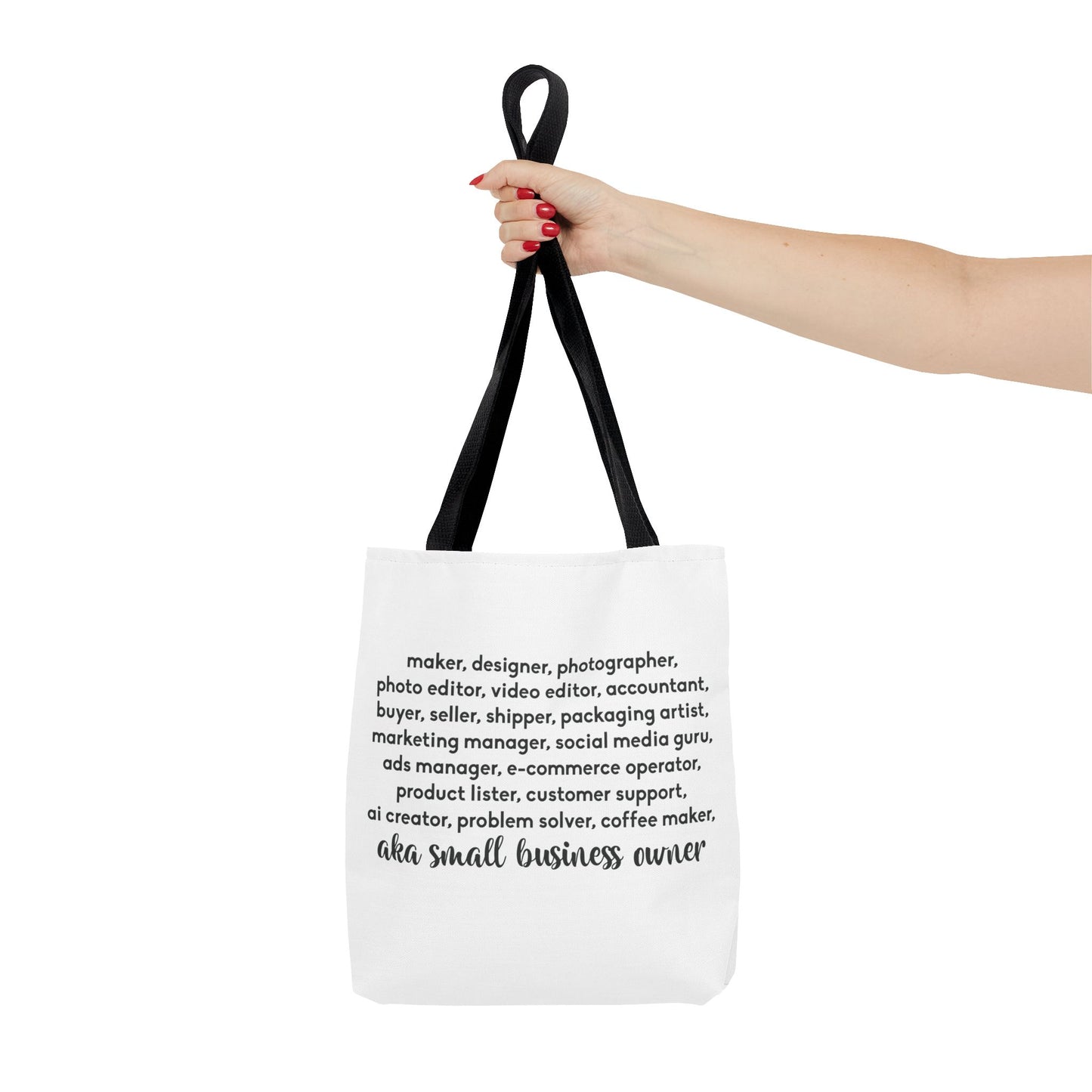 SMALL BIZ LIFE TOTE BAG - MAKER