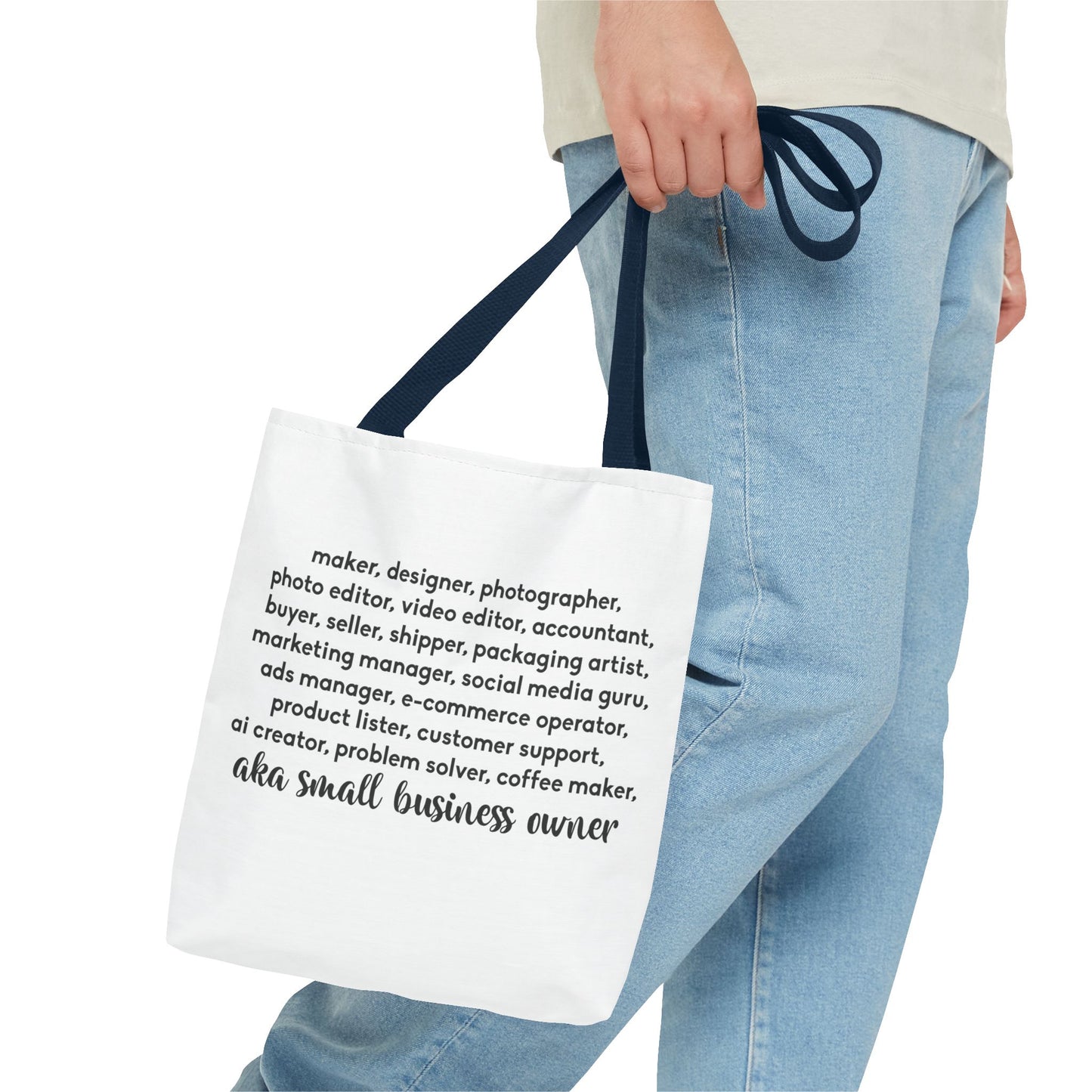 SMALL BIZ LIFE TOTE BAG - MAKER