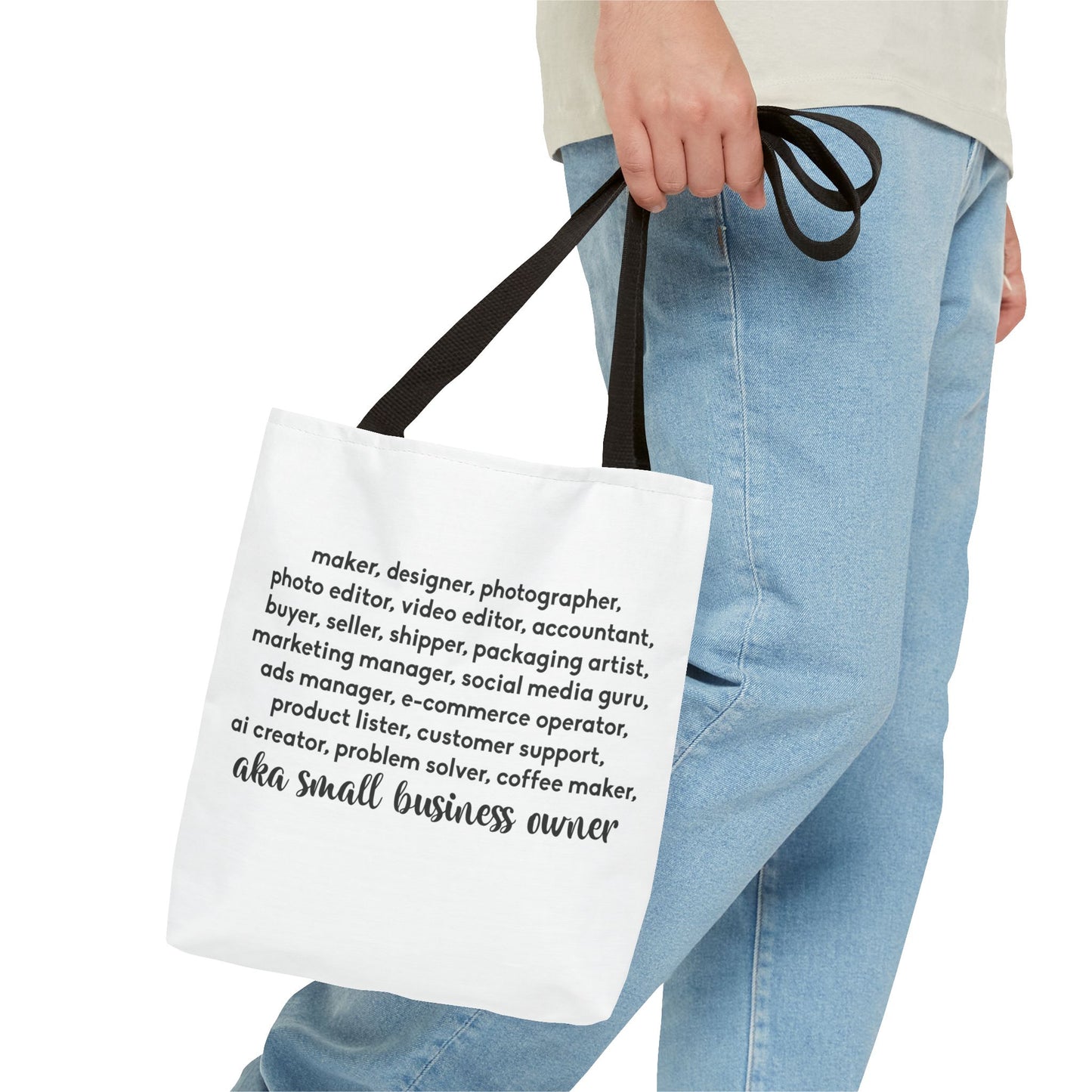 SMALL BIZ LIFE TOTE BAG - MAKER