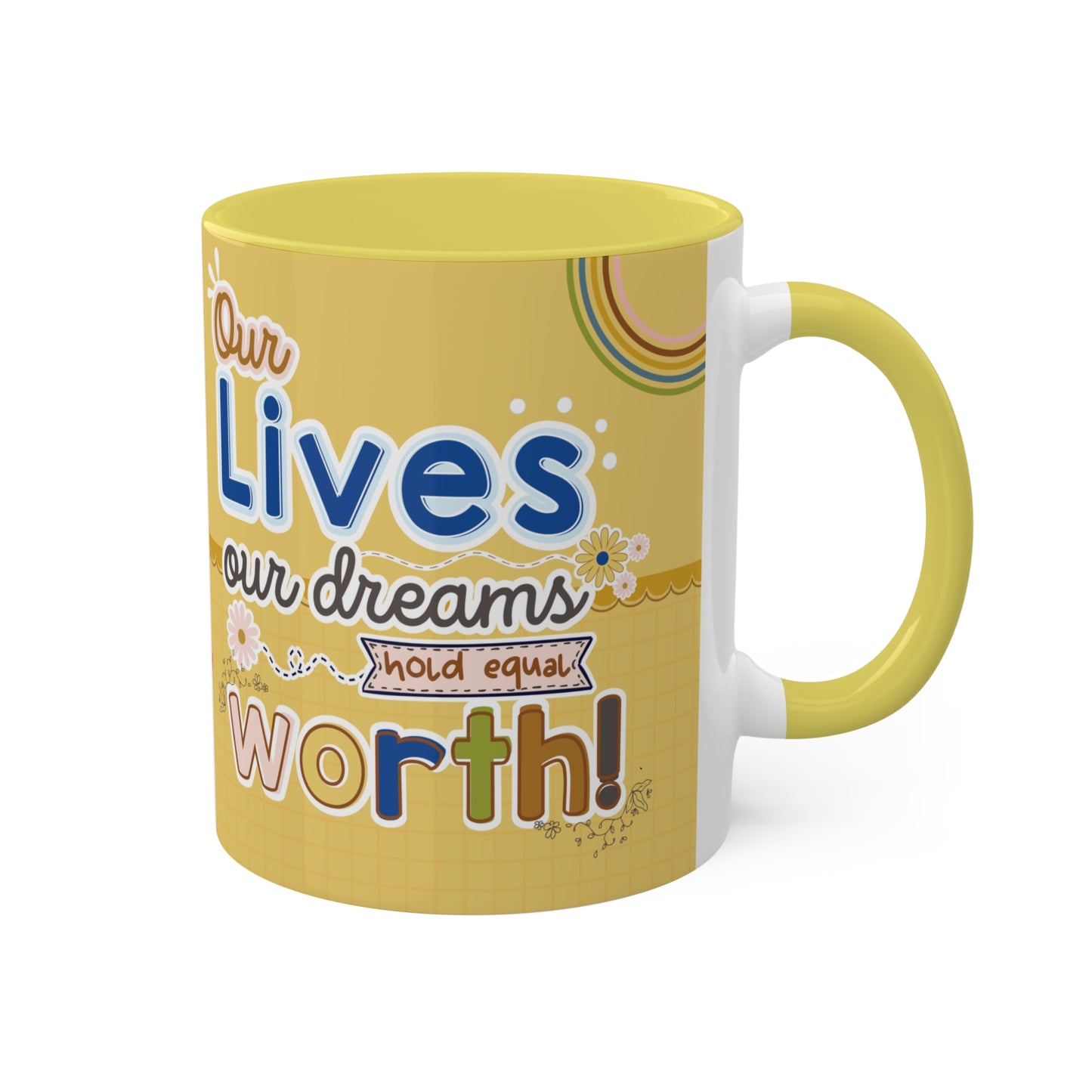 Our Live Mug - Cozy . Creative . Bold . Organized