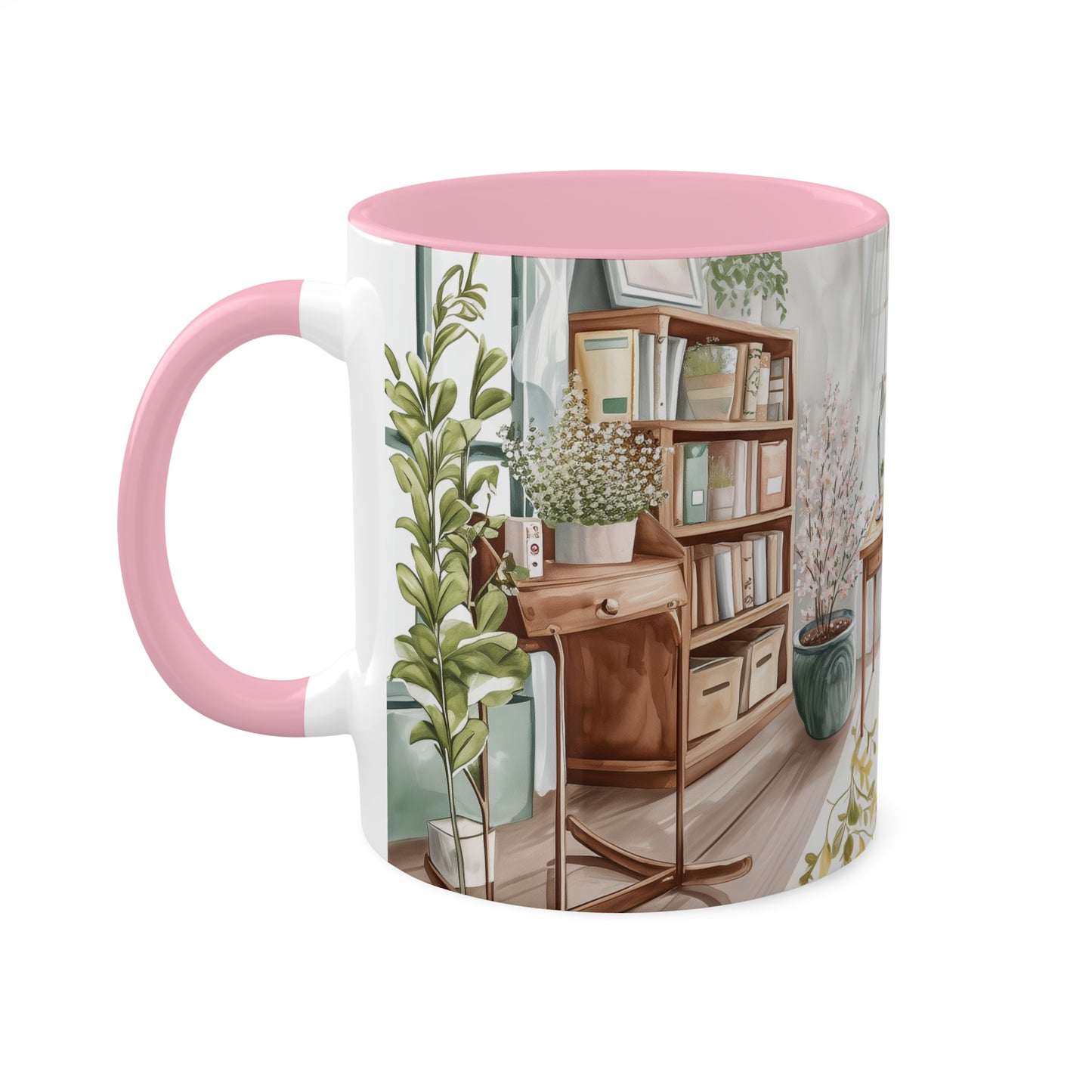 Blue Workplace Mug - Cozy . Creative . Bold . Organized
