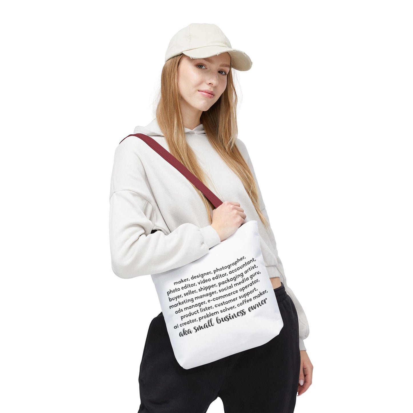 SMALL BIZ LIFE TOTE BAG - MAKER