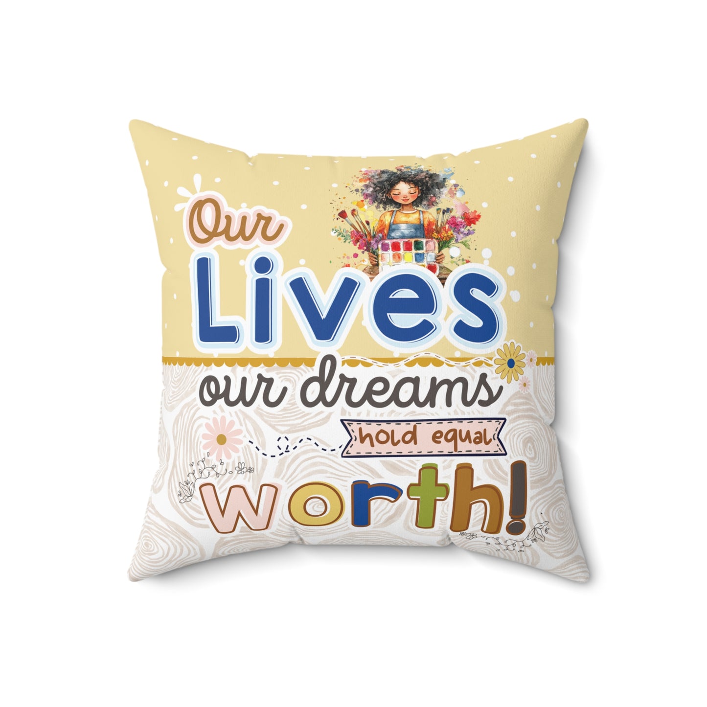 OUR LIVES CUSHION