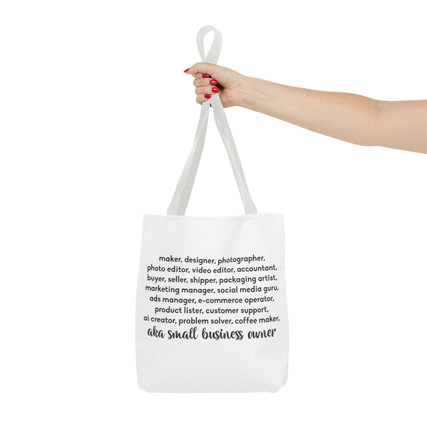SMALL BIZ LIFE TOTE BAG - MAKER