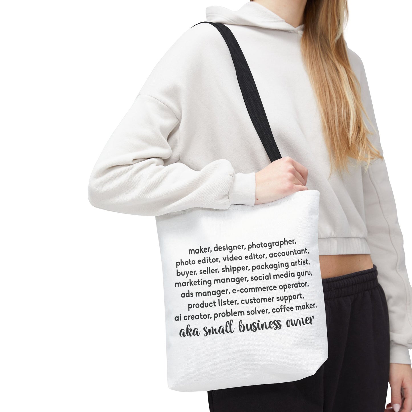 SMALL BIZ LIFE TOTE BAG - MAKER