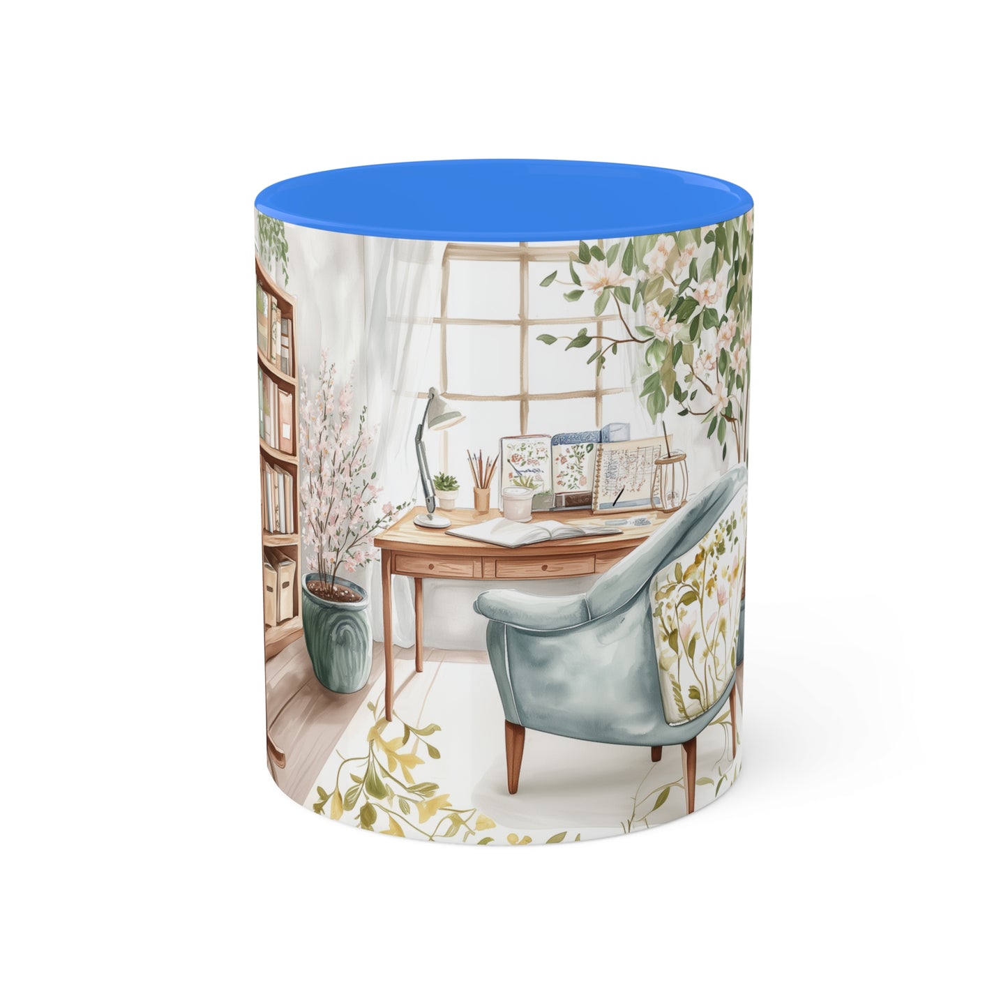 Blue Workplace Mug - Cozy . Creative . Bold . Organized