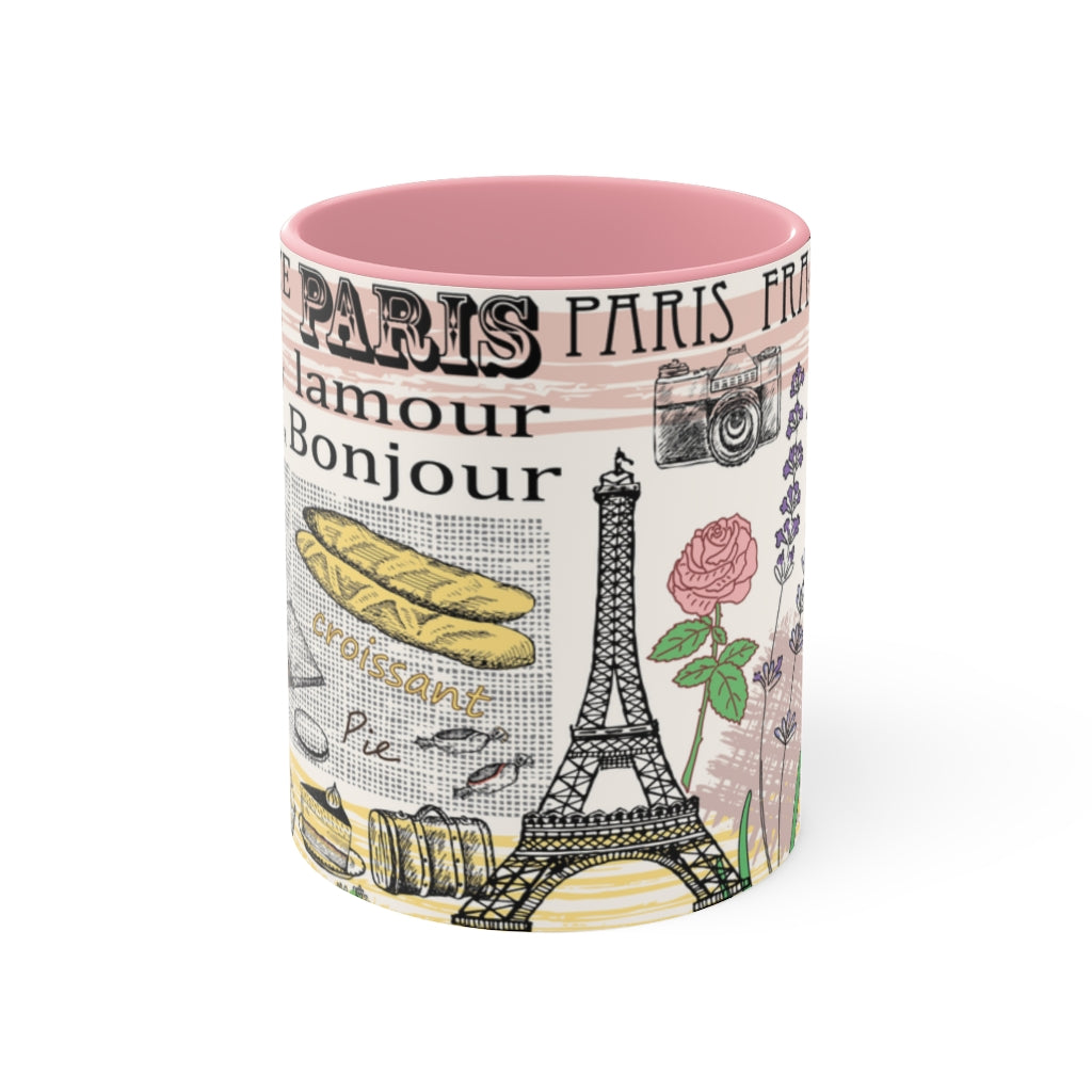PARIS LAMOUR BONJOUR MUG