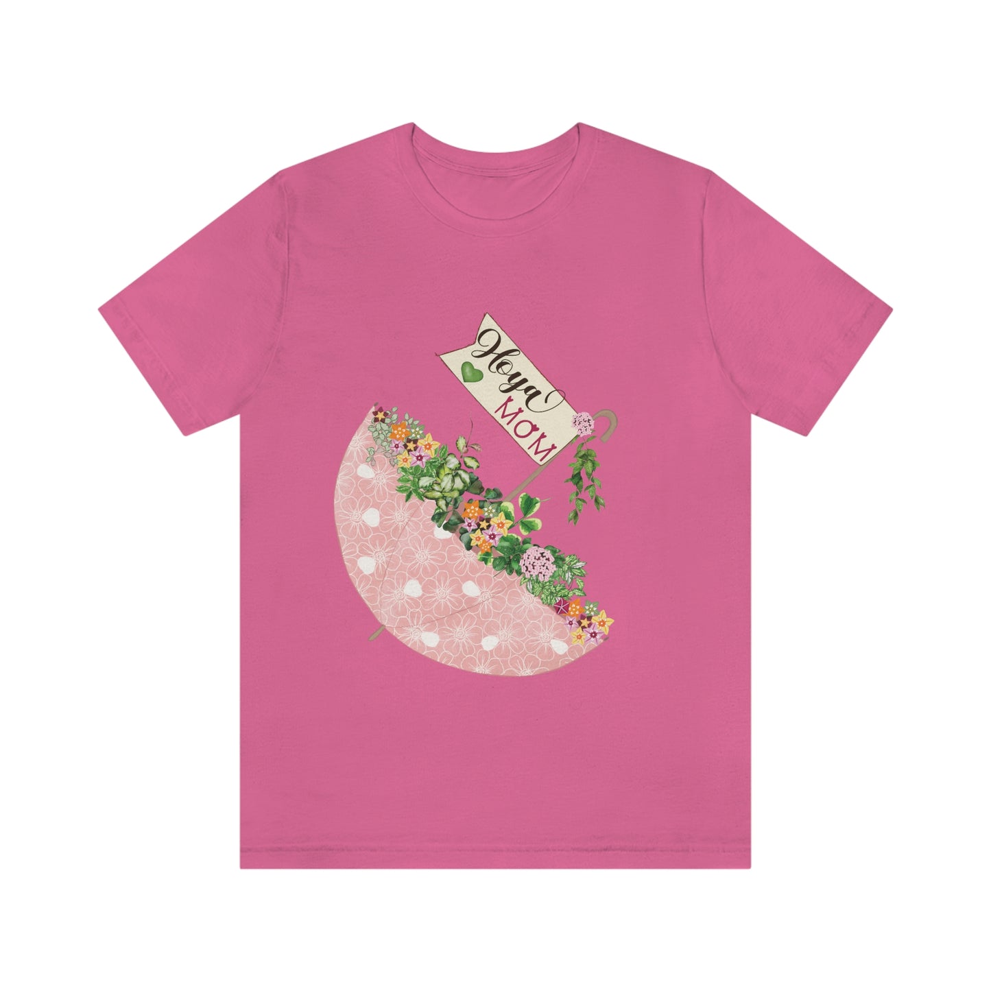 HOYAHOLIC PINK UMBRELLA SHORT SLEEVE TEE
