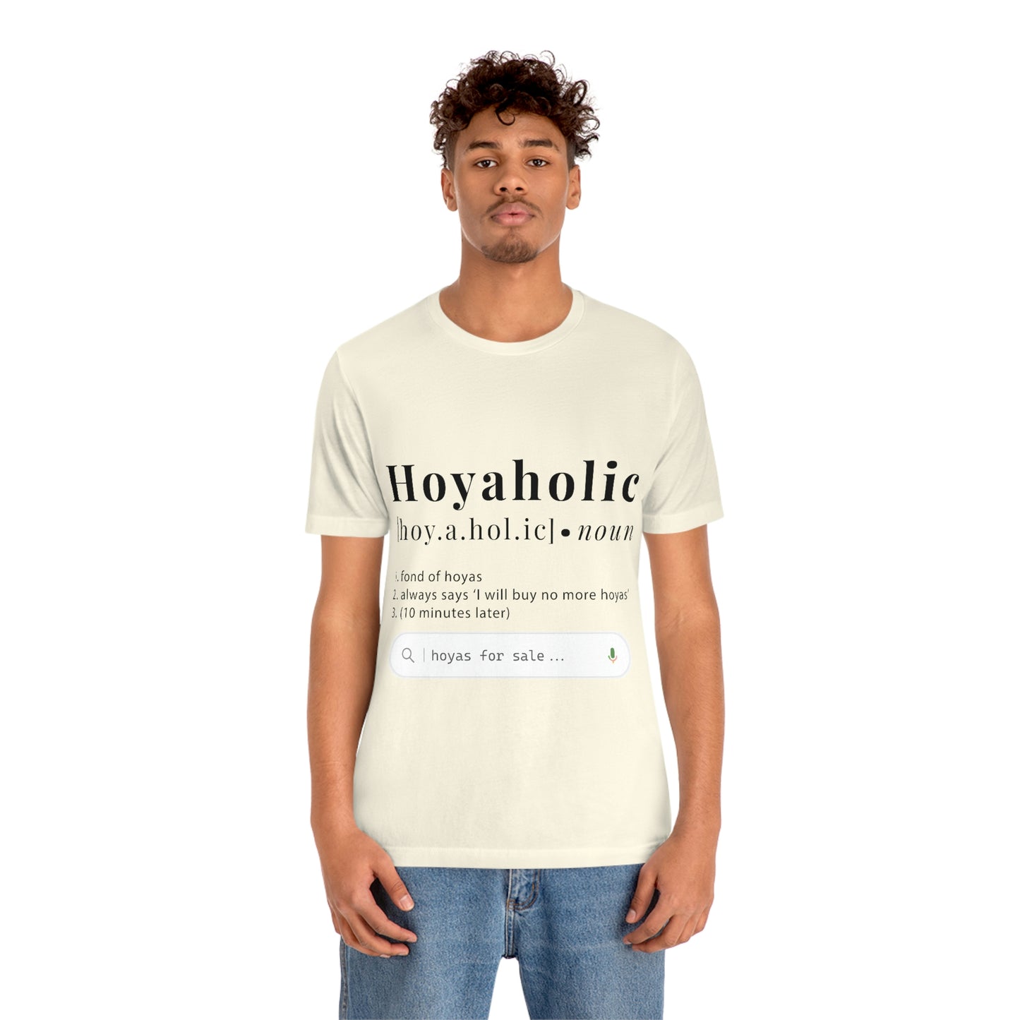 HOYAHOLIC DICTIONARY DEFINITION SHORT SLEEVE TEE