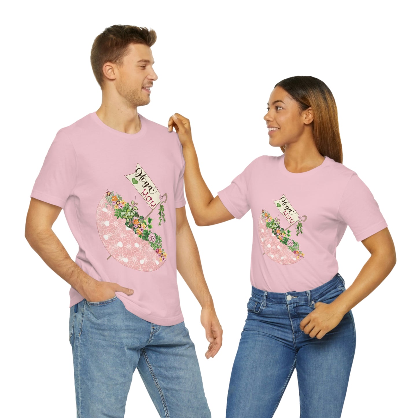 HOYAHOLIC PINK UMBRELLA SHORT SLEEVE TEE