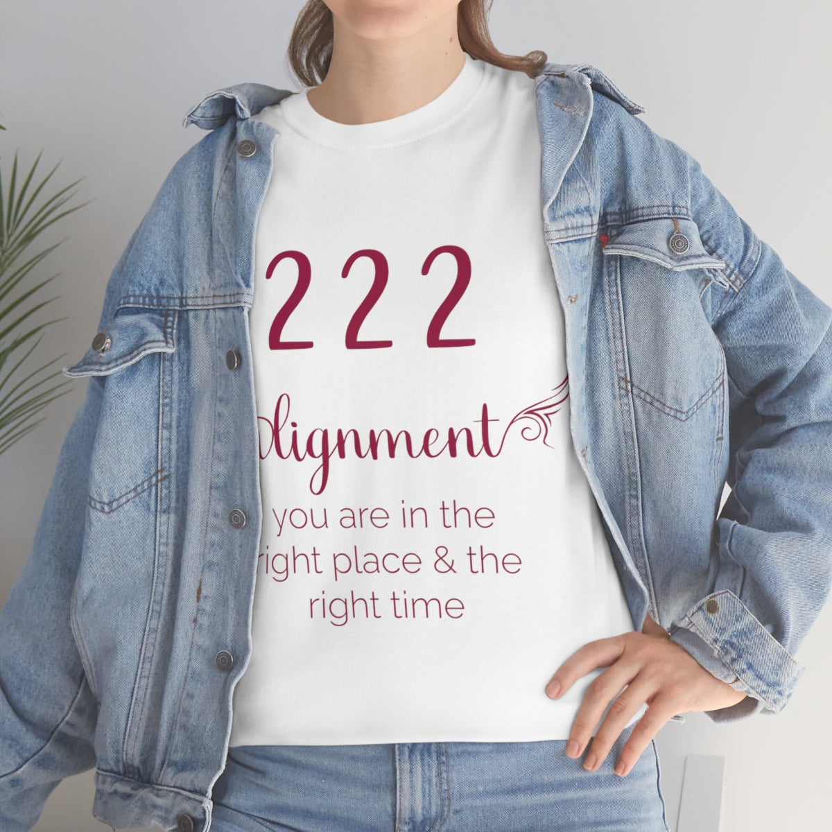 ANGEL NUMBER 222 JAZZBERRY SHIRT