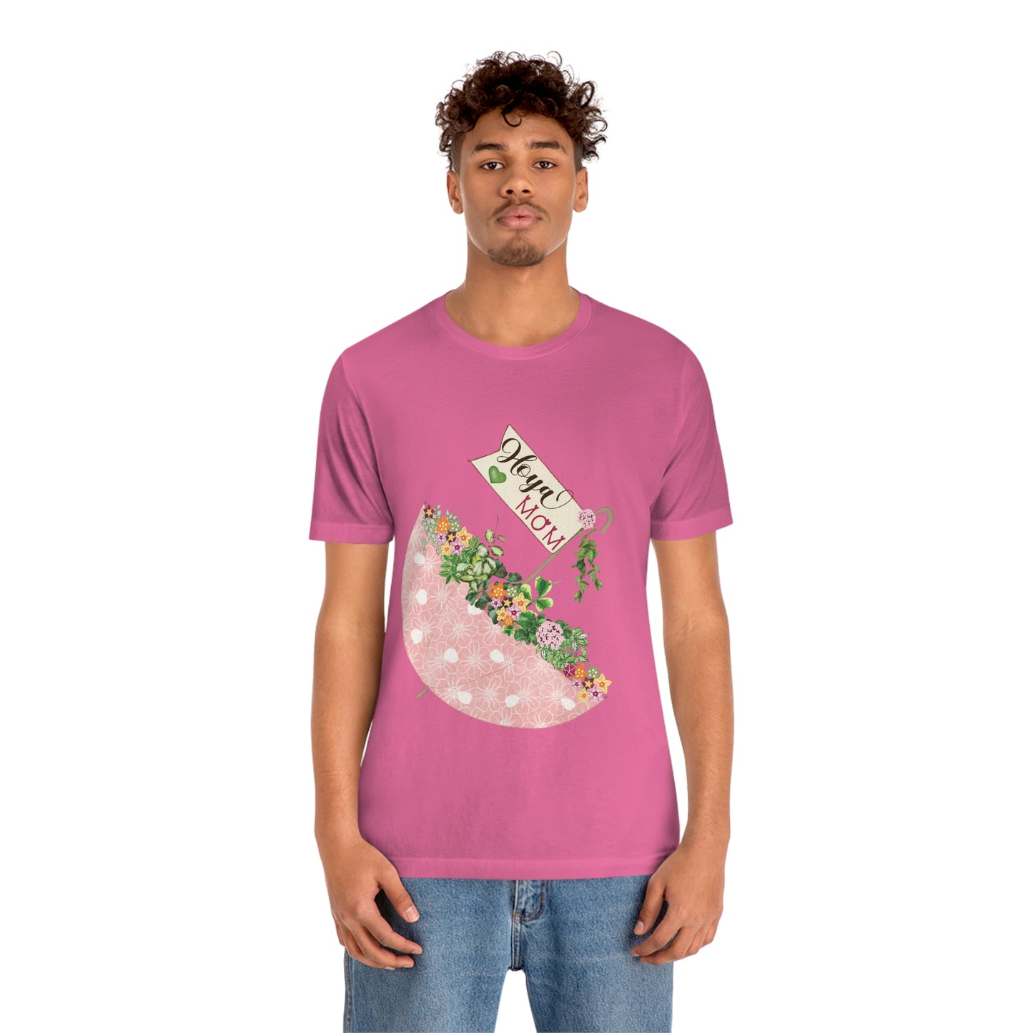 HOYAHOLIC PINK UMBRELLA SHORT SLEEVE TEE