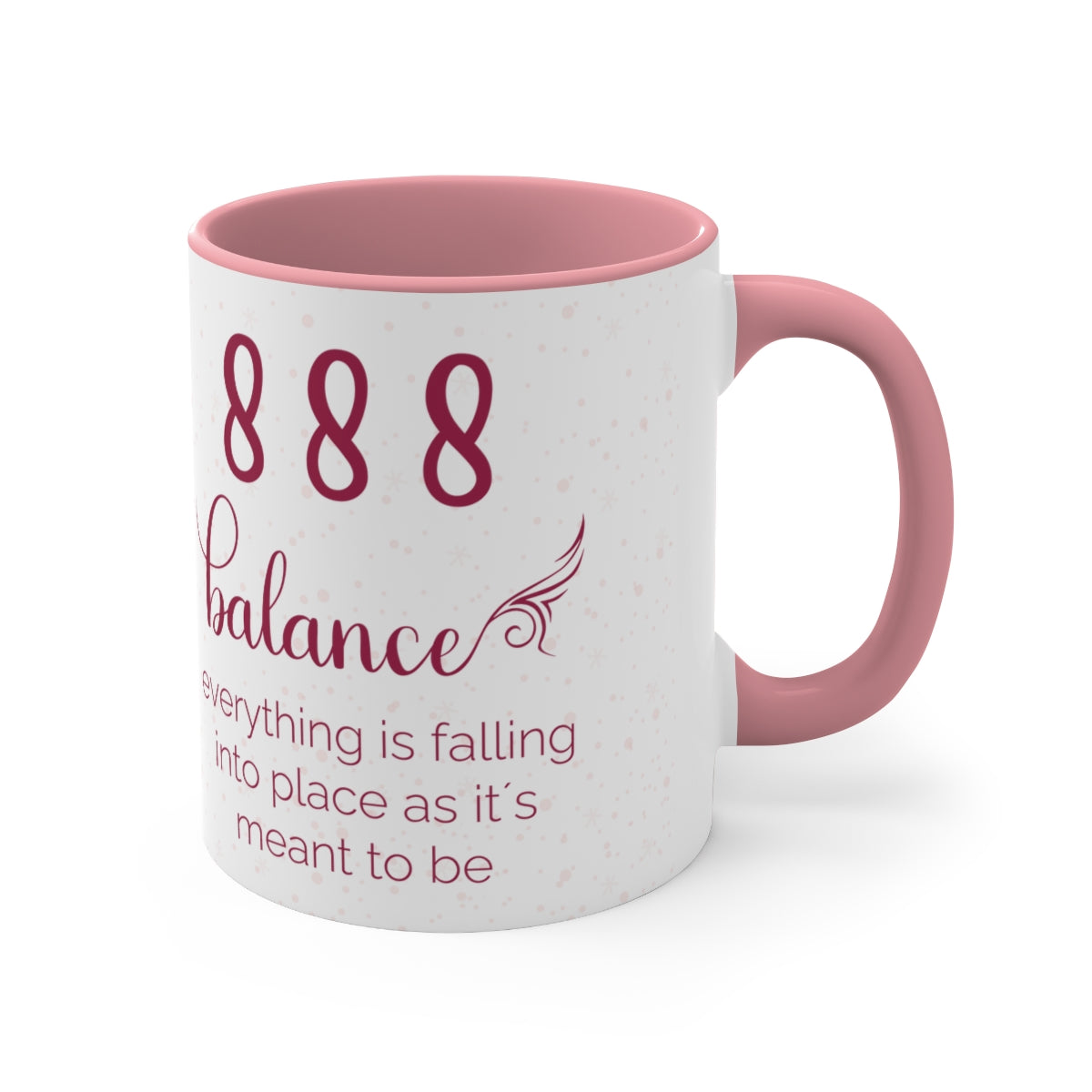 ANGEL NUMBER 888 JAZZBERRY MUG, 11OZ
