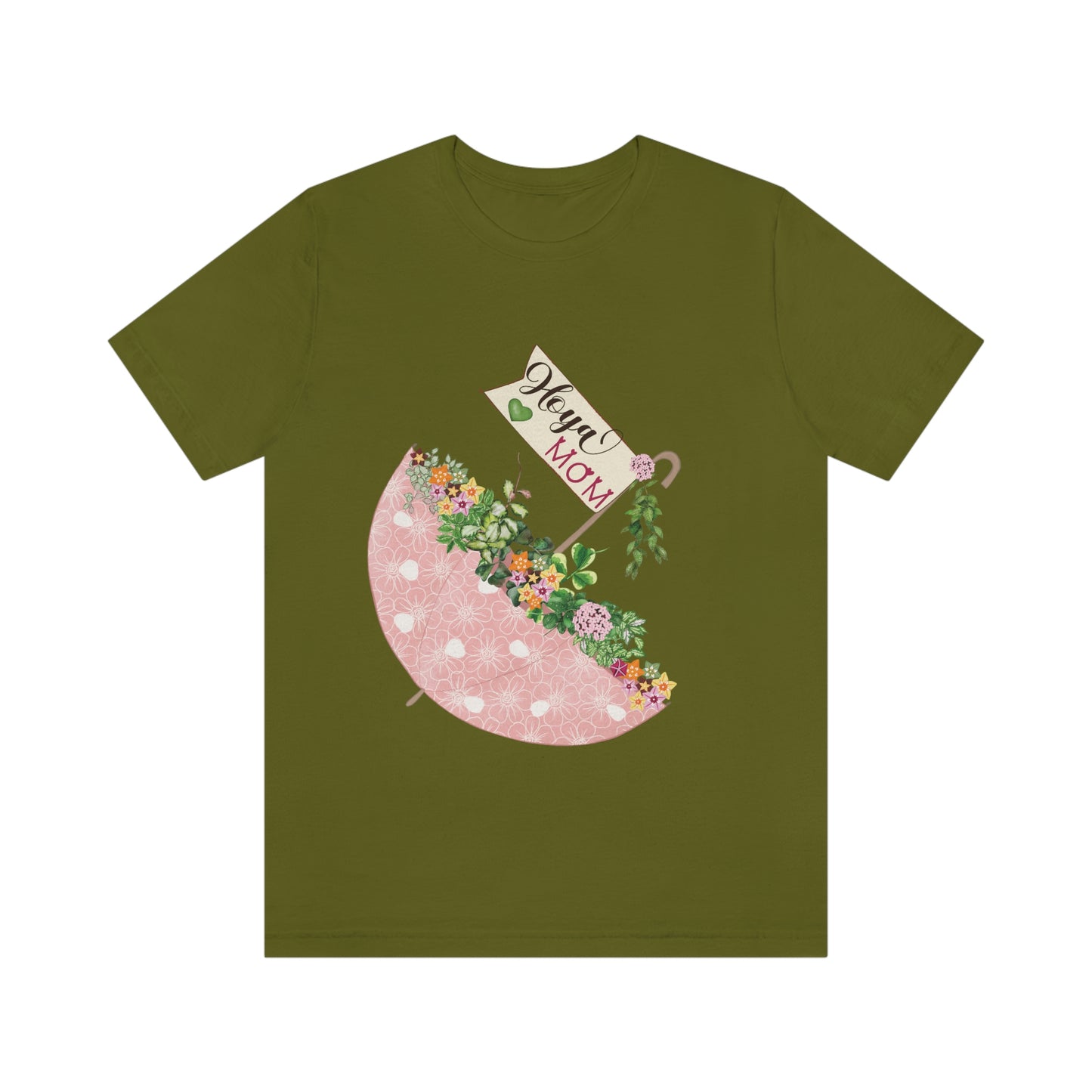 HOYAHOLIC PINK UMBRELLA SHORT SLEEVE TEE