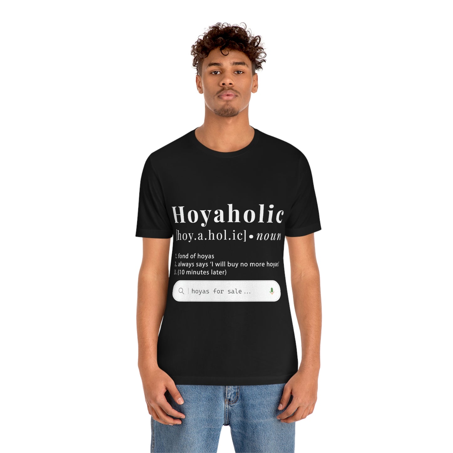 HOYAHOLIC DICTIONARY DEFINITION SHORT SLEEVE TEE