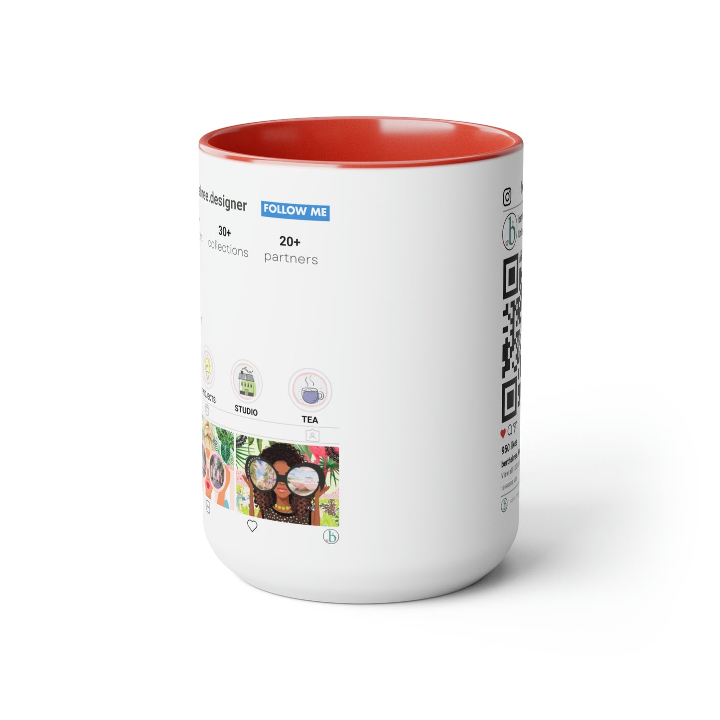 INSTAGRAM PERSONALIZED MUG 15oz