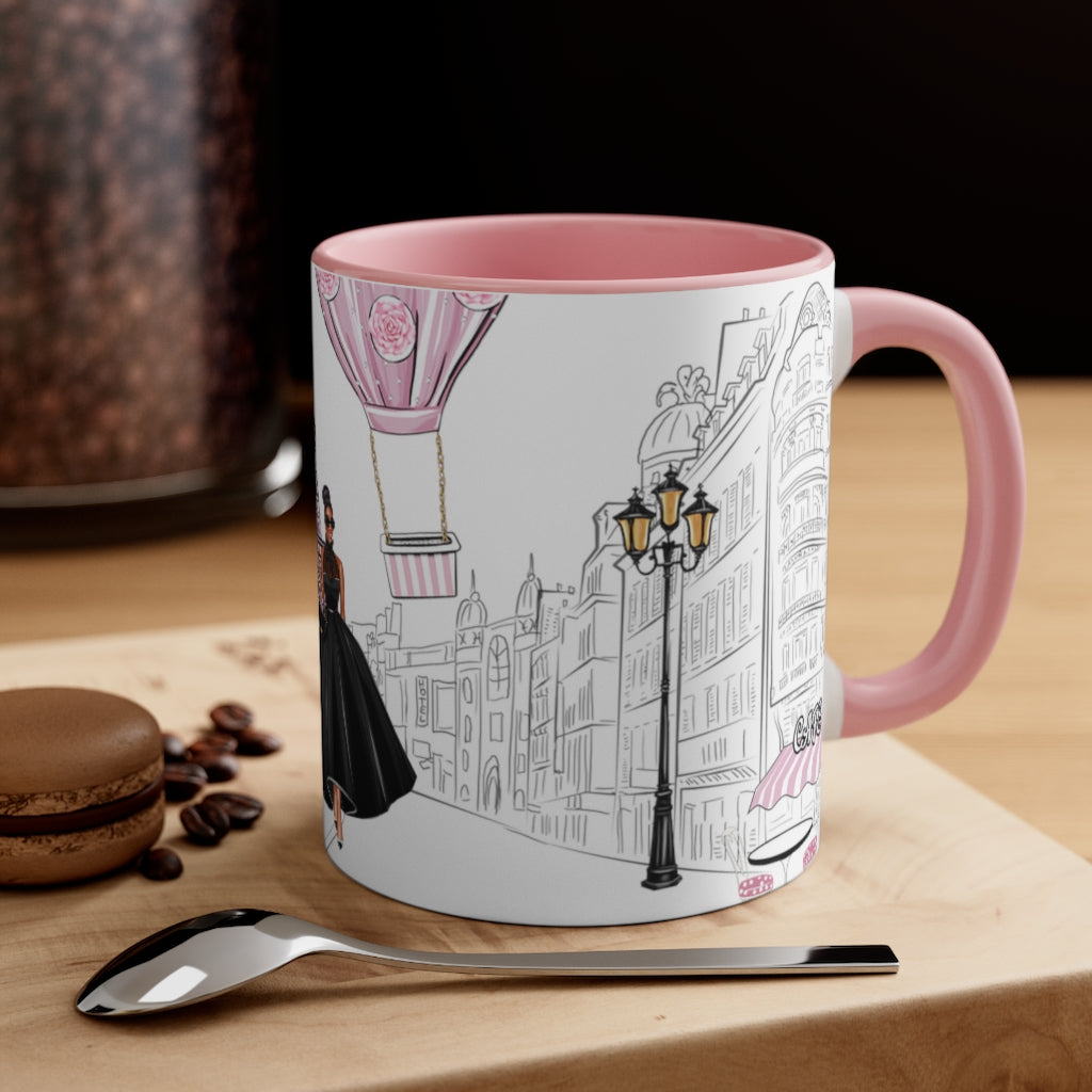 CHARLOTTE IN PARIS COFFEE MUG, 11OZ