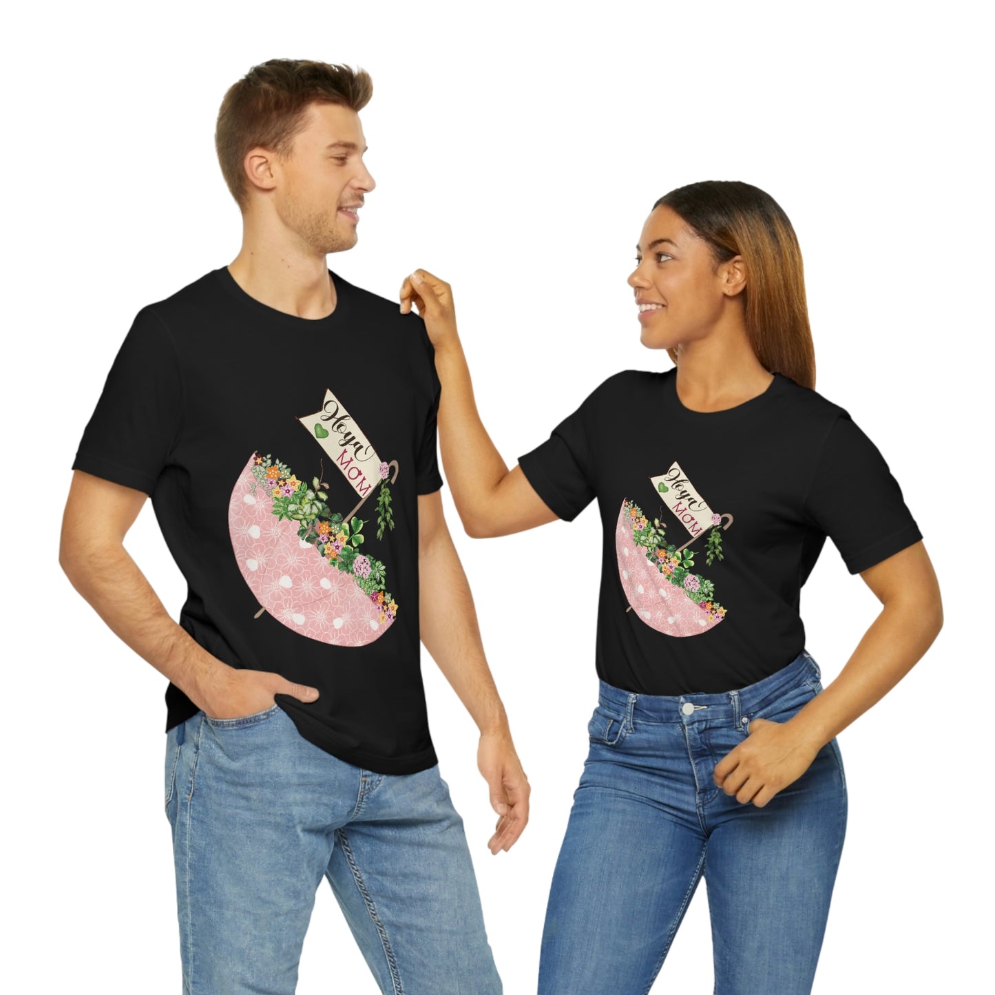 HOYAHOLIC PINK UMBRELLA SHORT SLEEVE TEE