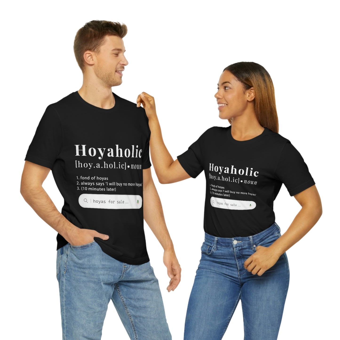 HOYAHOLIC DICTIONARY DEFINITION SHORT SLEEVE TEE