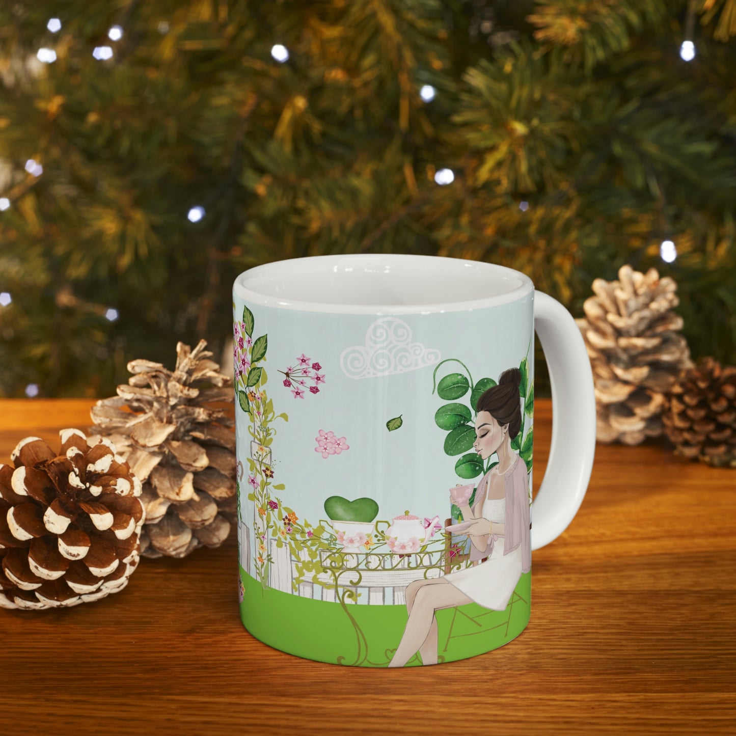 HOYAHOLIC HIGH TEA GARDEN MUG 11oz