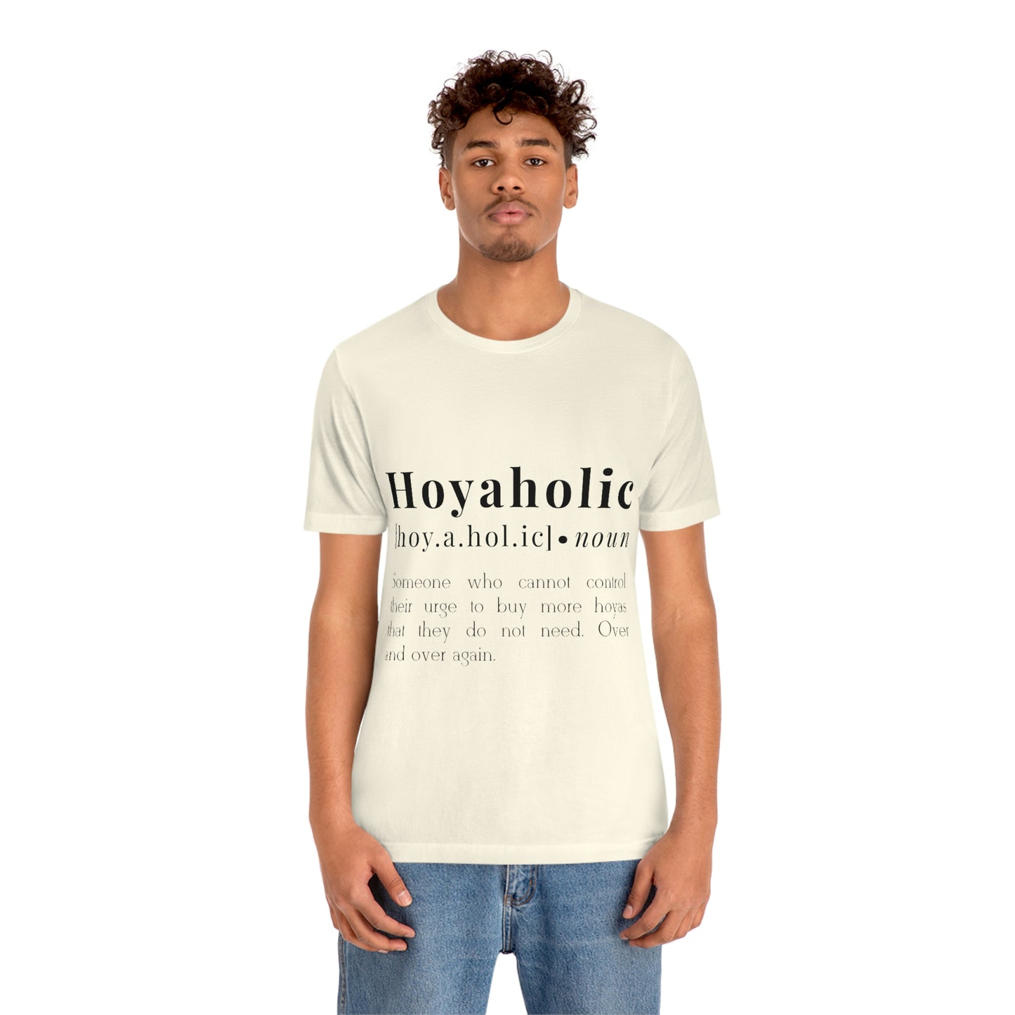 HOYAHOLIC DICTIONARY DEFINITION SHORT SLEEVE TEE