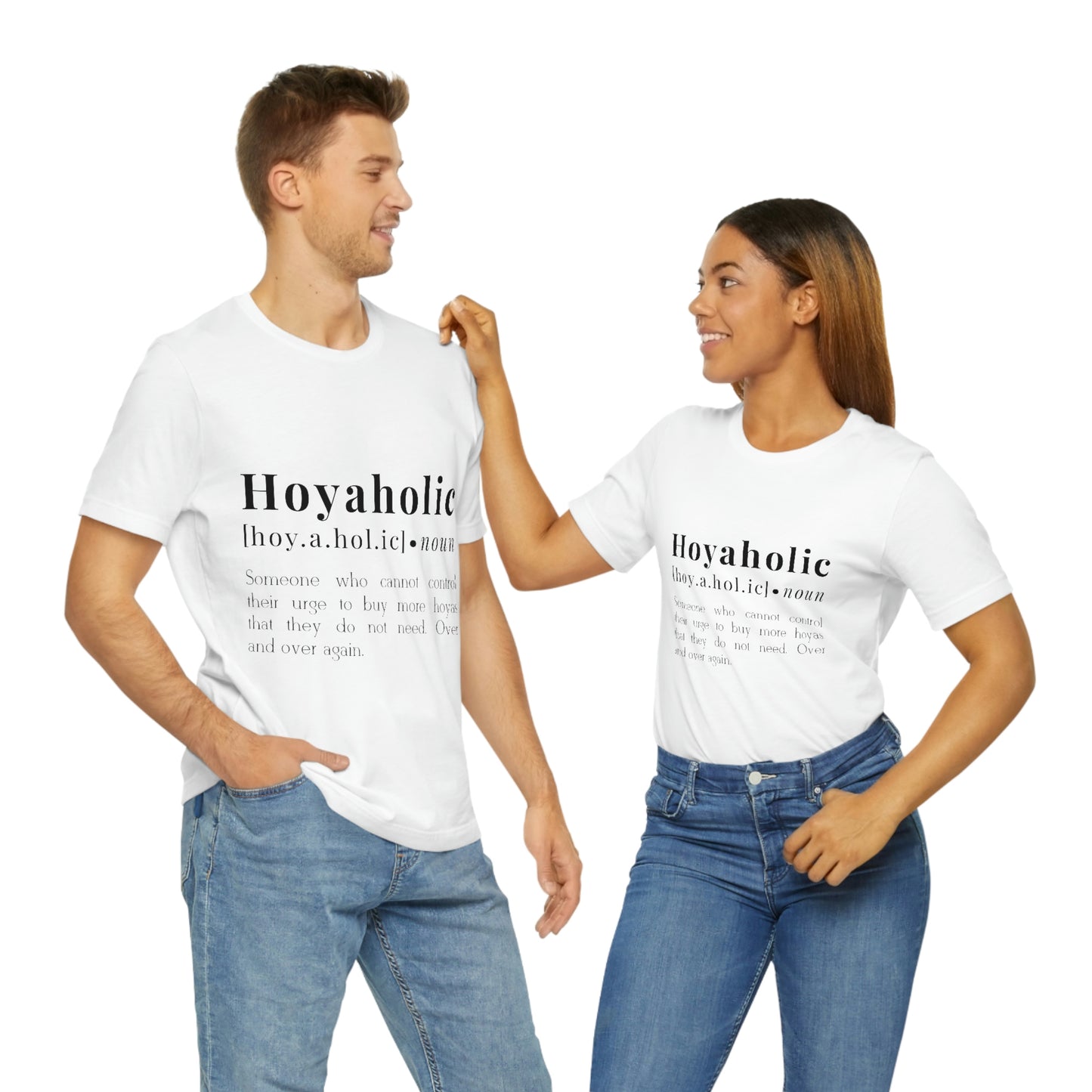 HOYAHOLIC DICTIONARY DEFINITION SHORT SLEEVE TEE