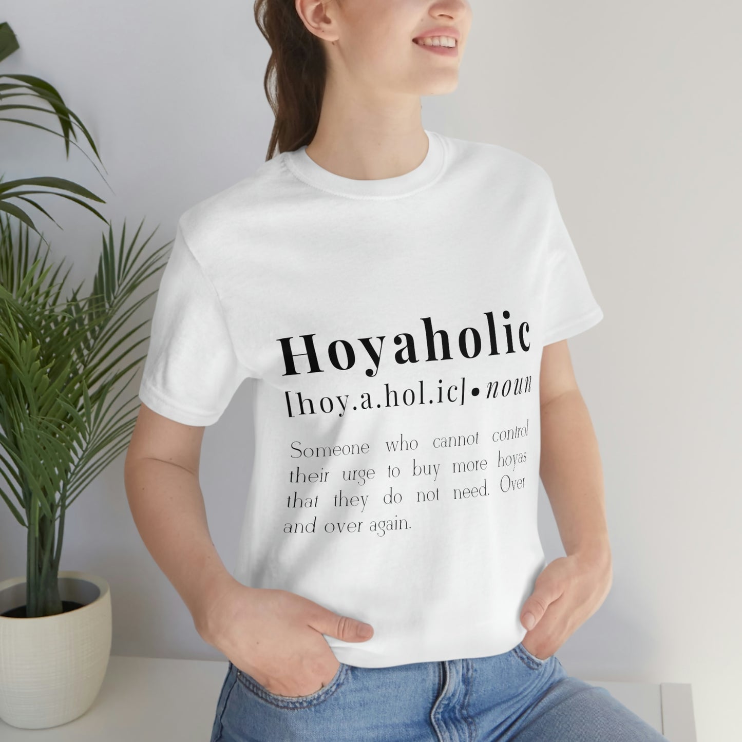 HOYAHOLIC DICTIONARY DEFINITION SHORT SLEEVE TEE