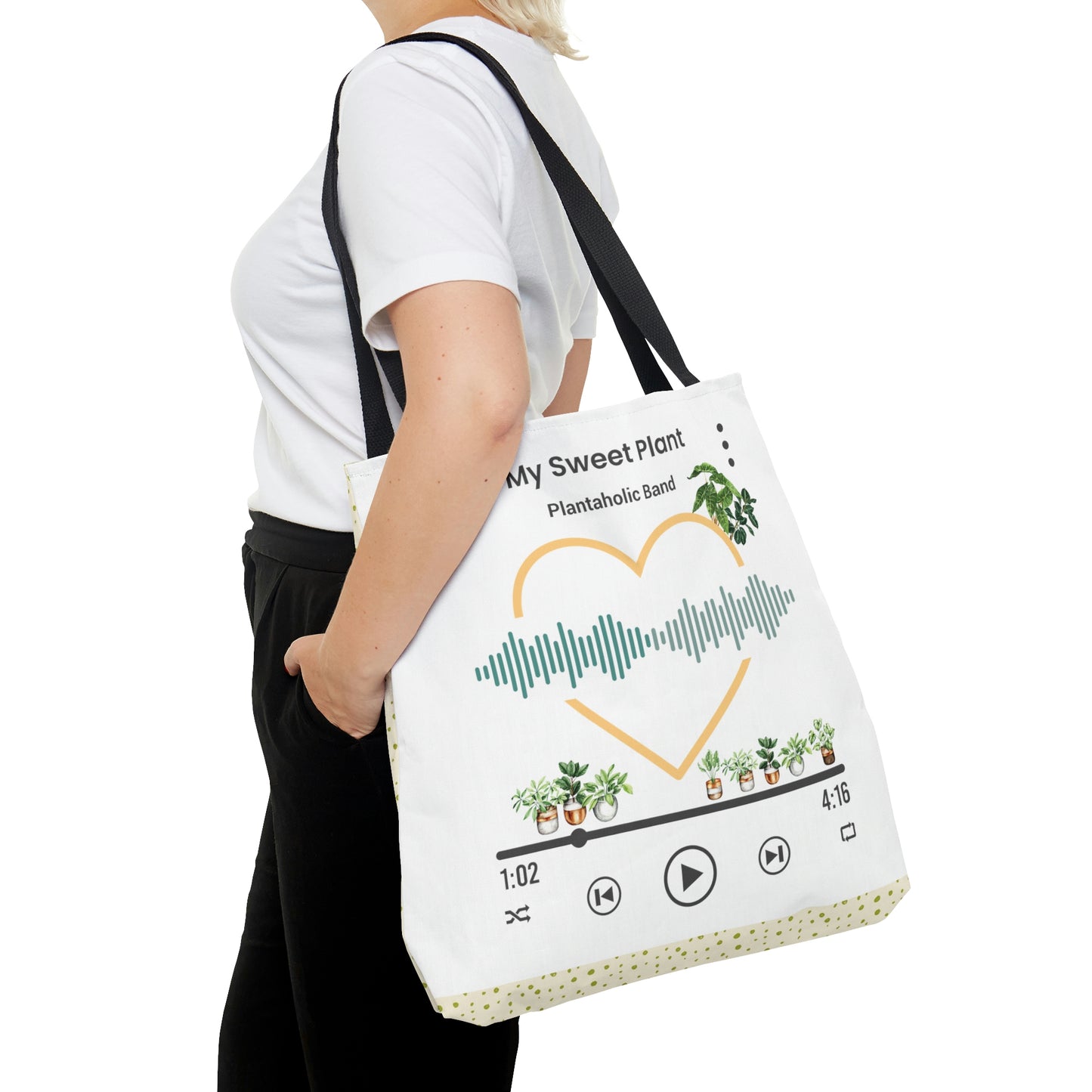 My Sweet Plants Playlist Tote Bag
