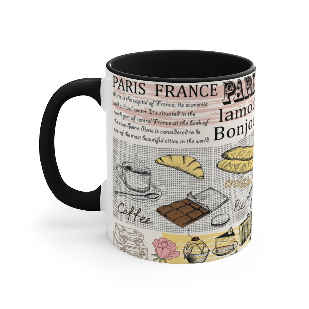 PARIS LAMOUR BONJOUR MUG