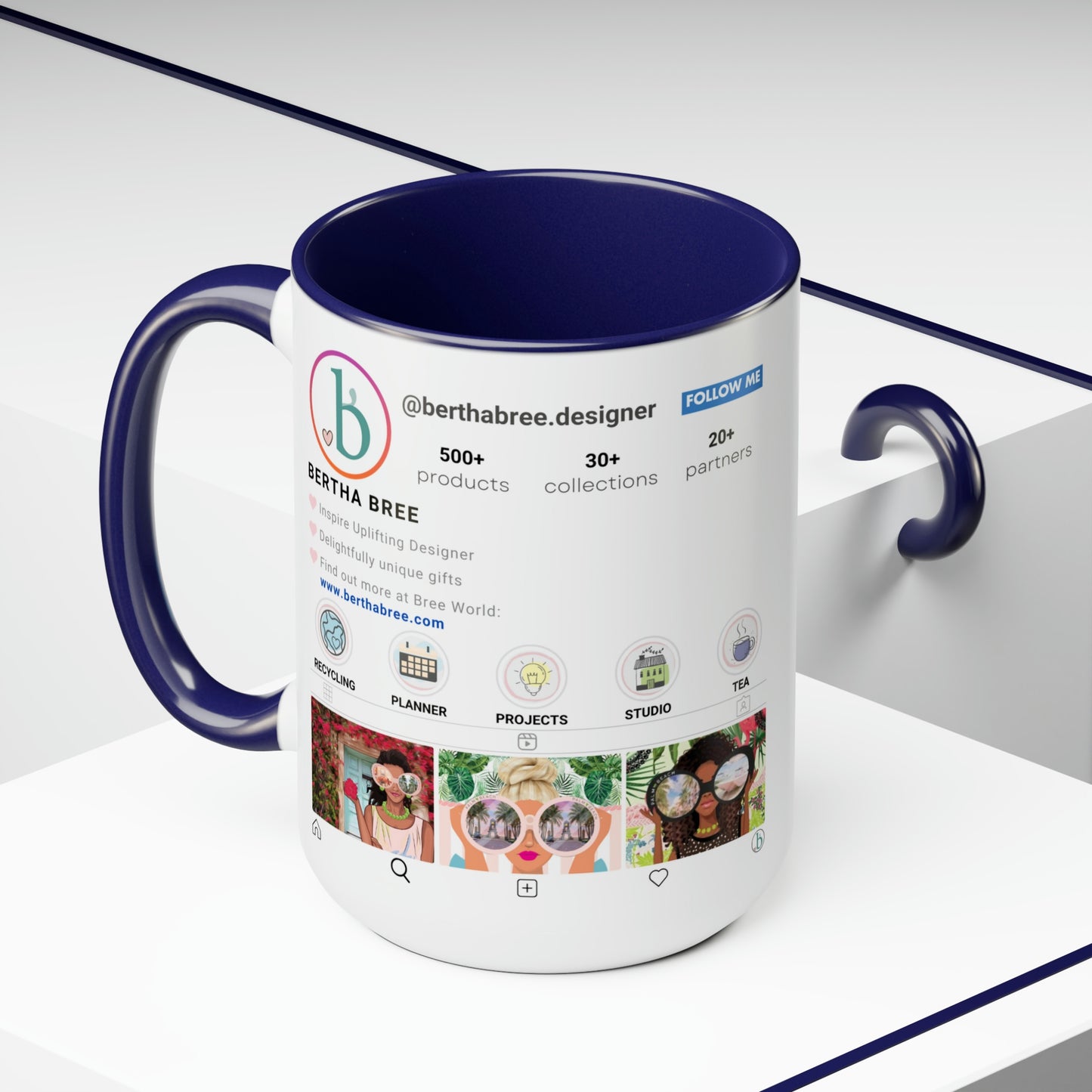 INSTAGRAM PERSONALIZED MUG 15oz