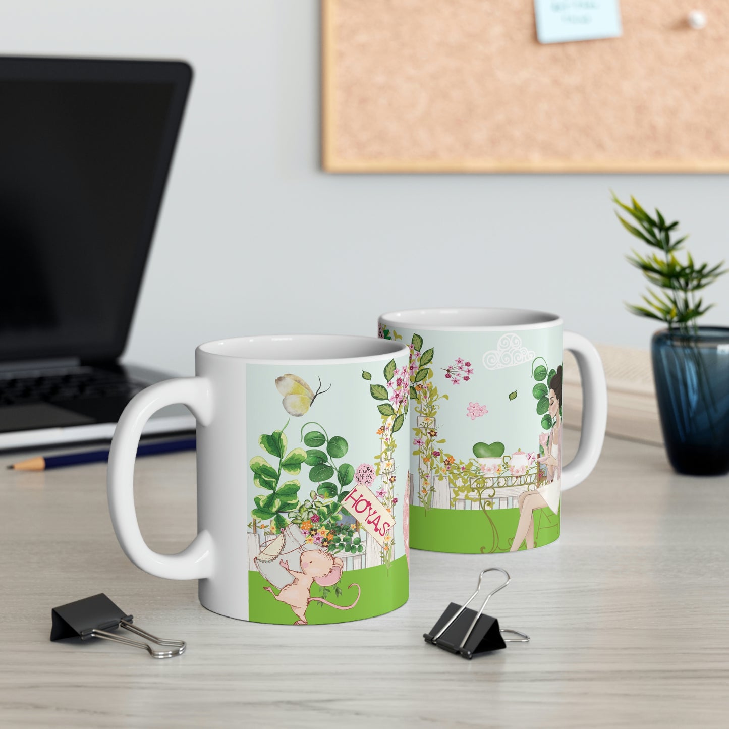 HOYAHOLIC HIGH TEA GARDEN MUG 11oz