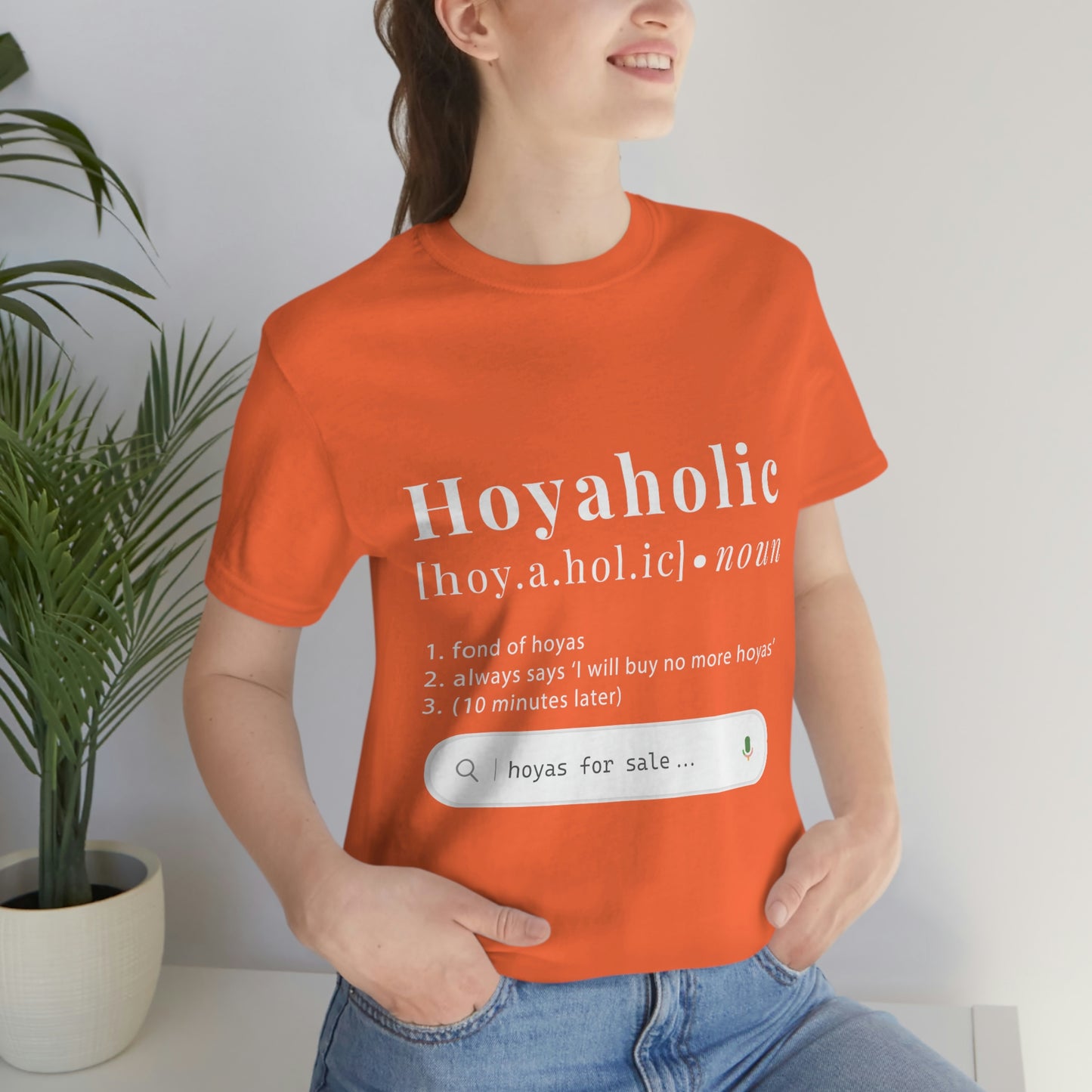 HOYAHOLIC DICTIONARY DEFINITION SHORT SLEEVE TEE