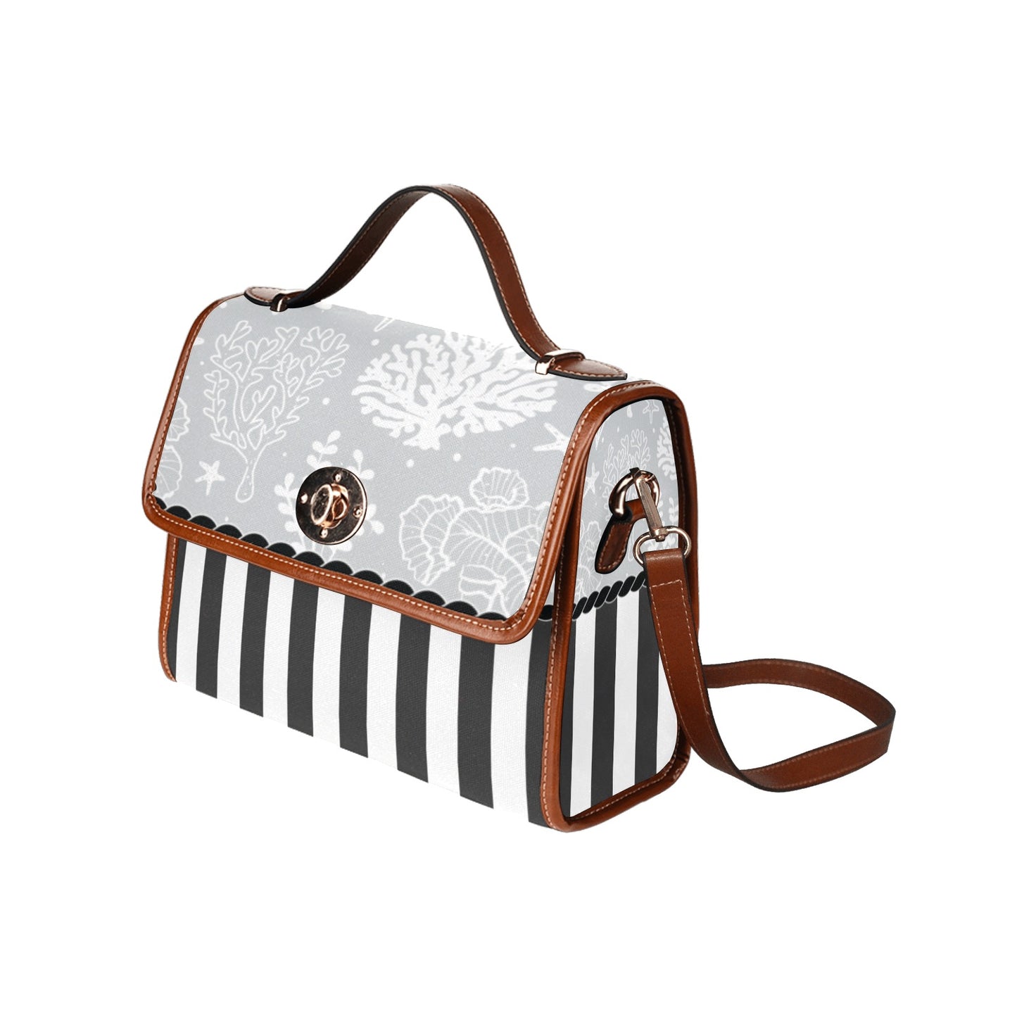 PALM BEACH STRIPED BREE BAG